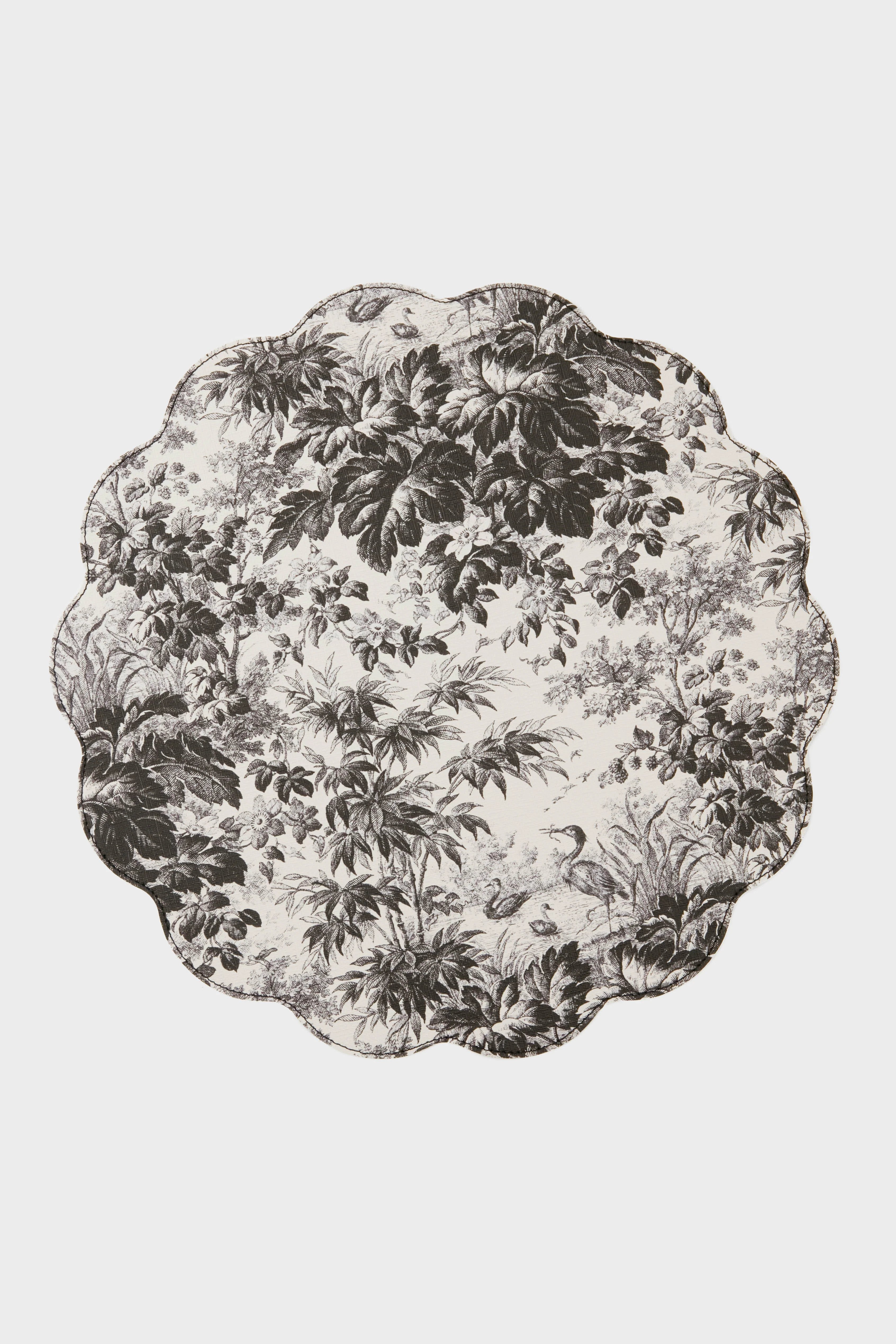 Leopard Toile Reversible Wipeable Placemats Set of 4 - Image 3