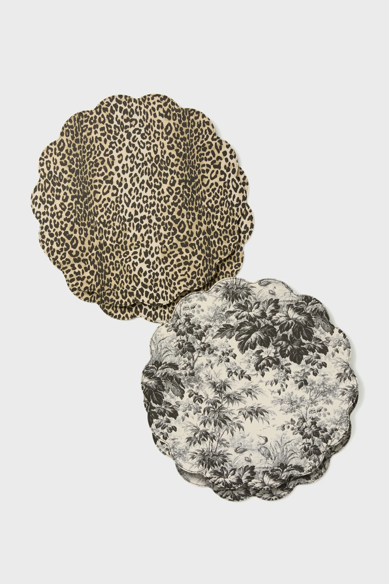 Leopard Toile Reversible Wipeable Placemats Set of 4 - Image 8
