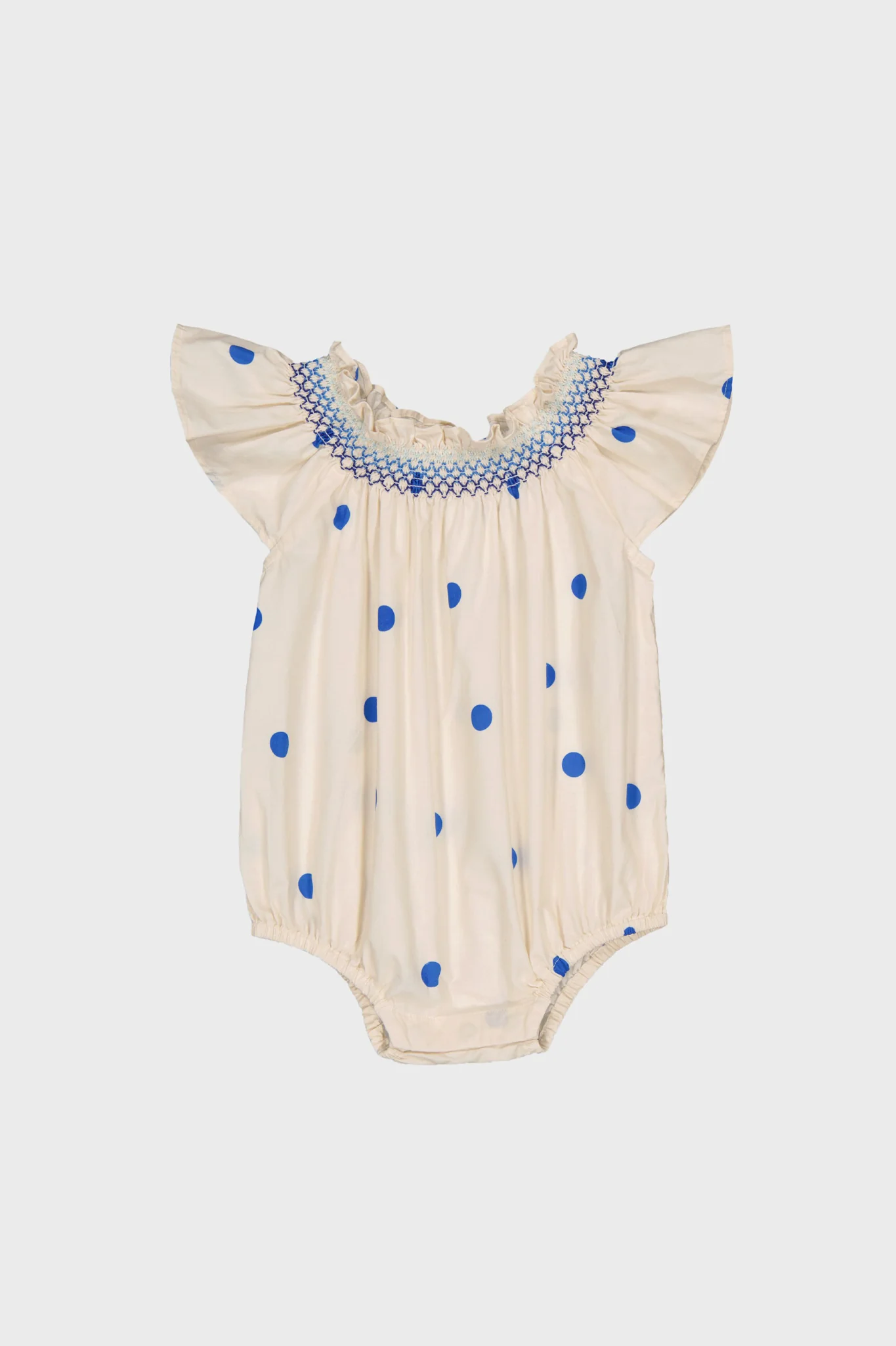 Letty Romper Dots Blue - Image 2