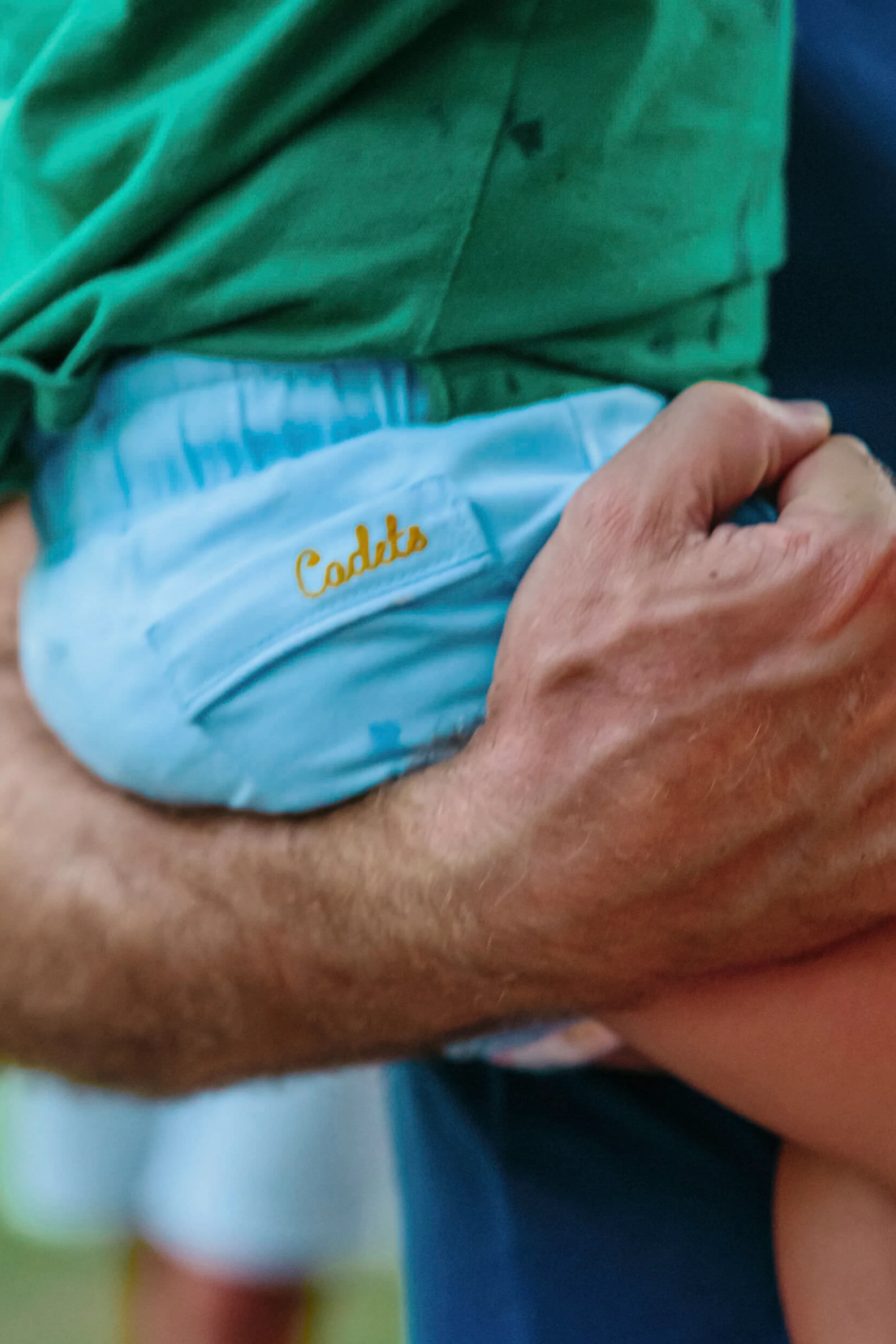 Light Blue Tate Shorts - Image 5