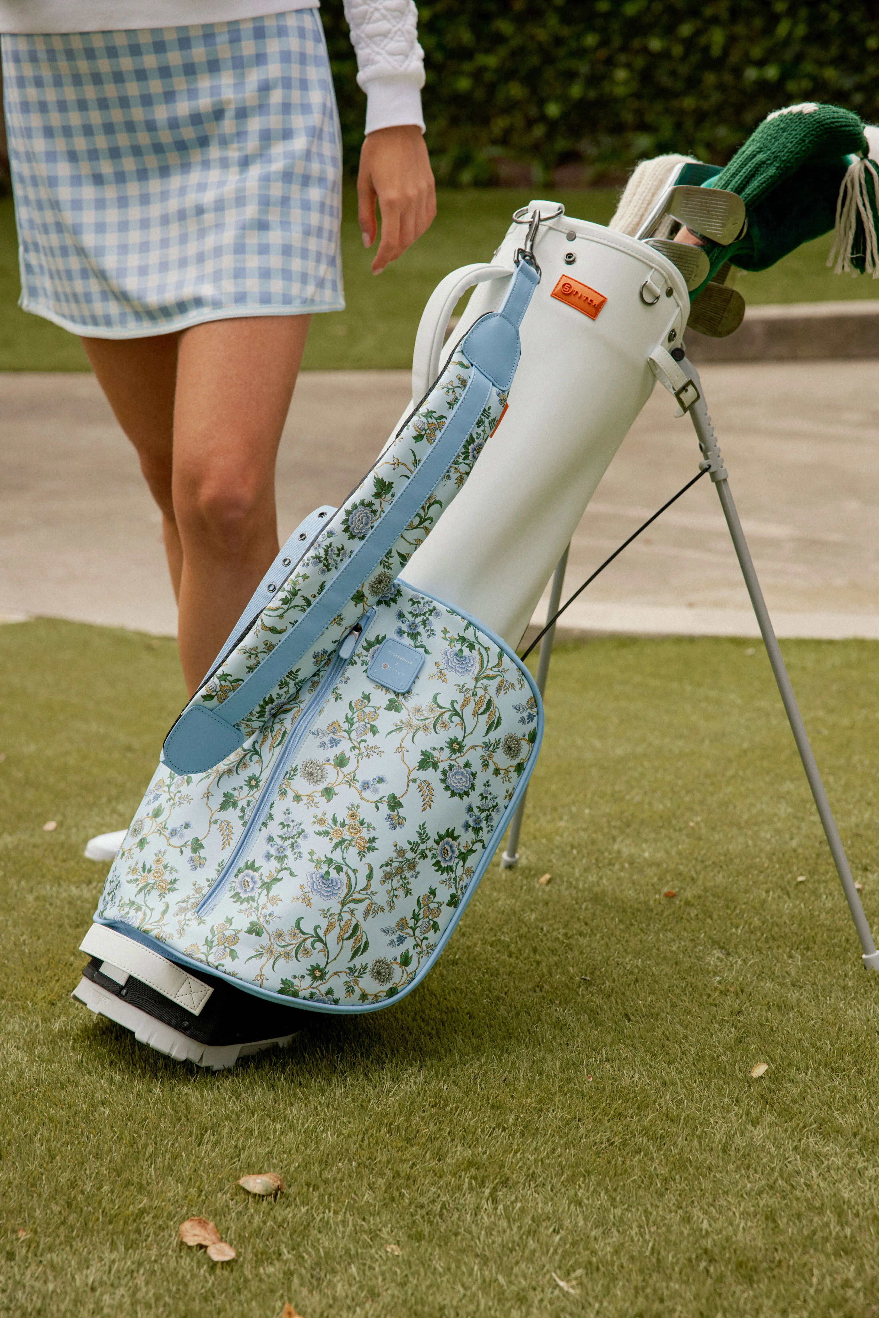 Light Blue Wildflower MIY SL1 Golf Bag - Image 9