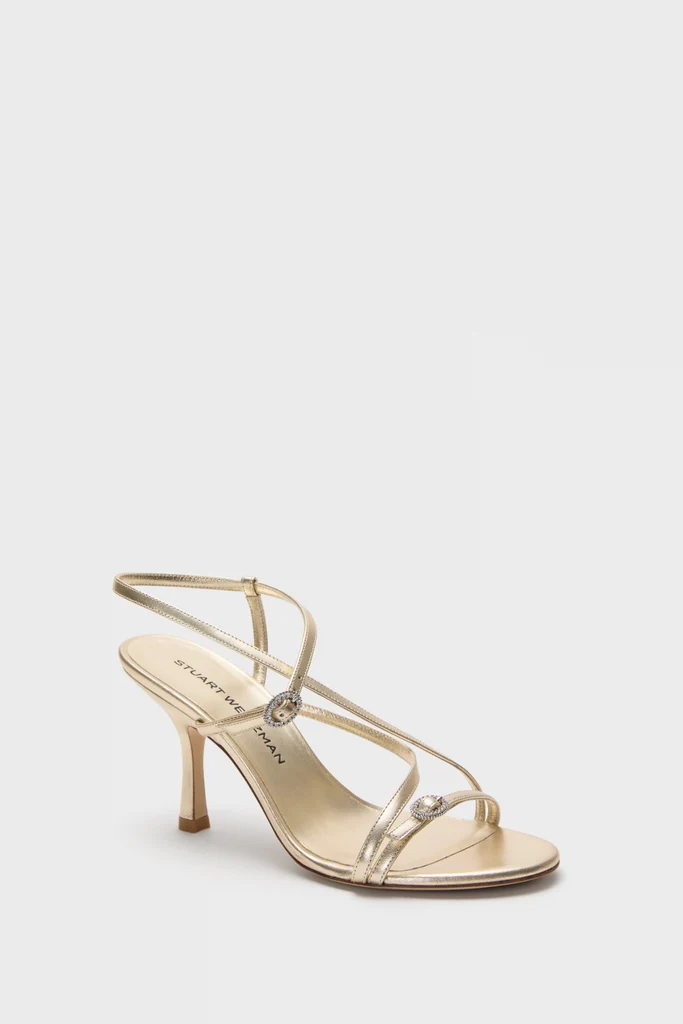Light Gold Kensington Strappy 85 Sandals