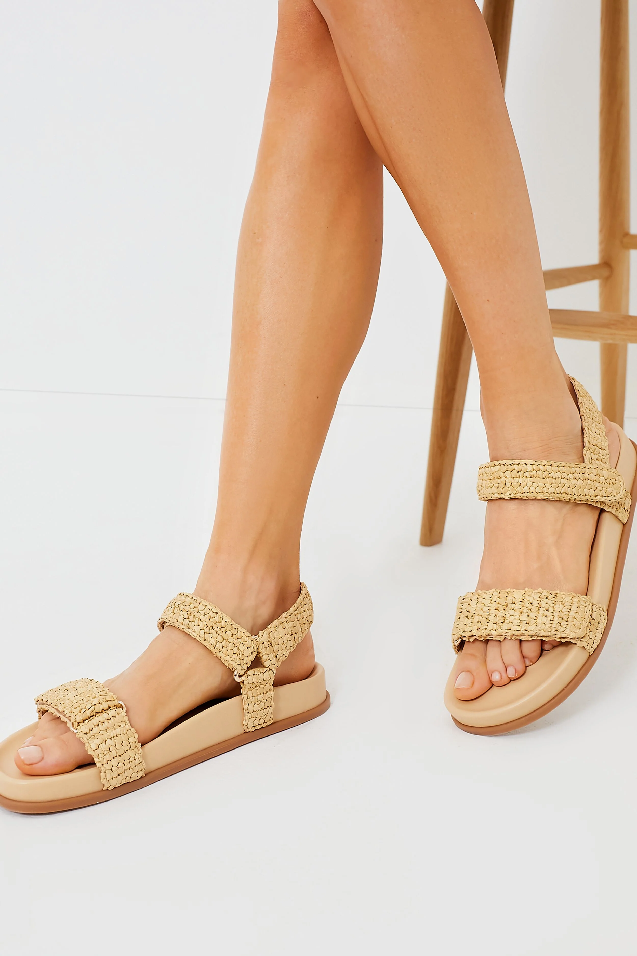 Light Natural Lenore Sandals - Image 3