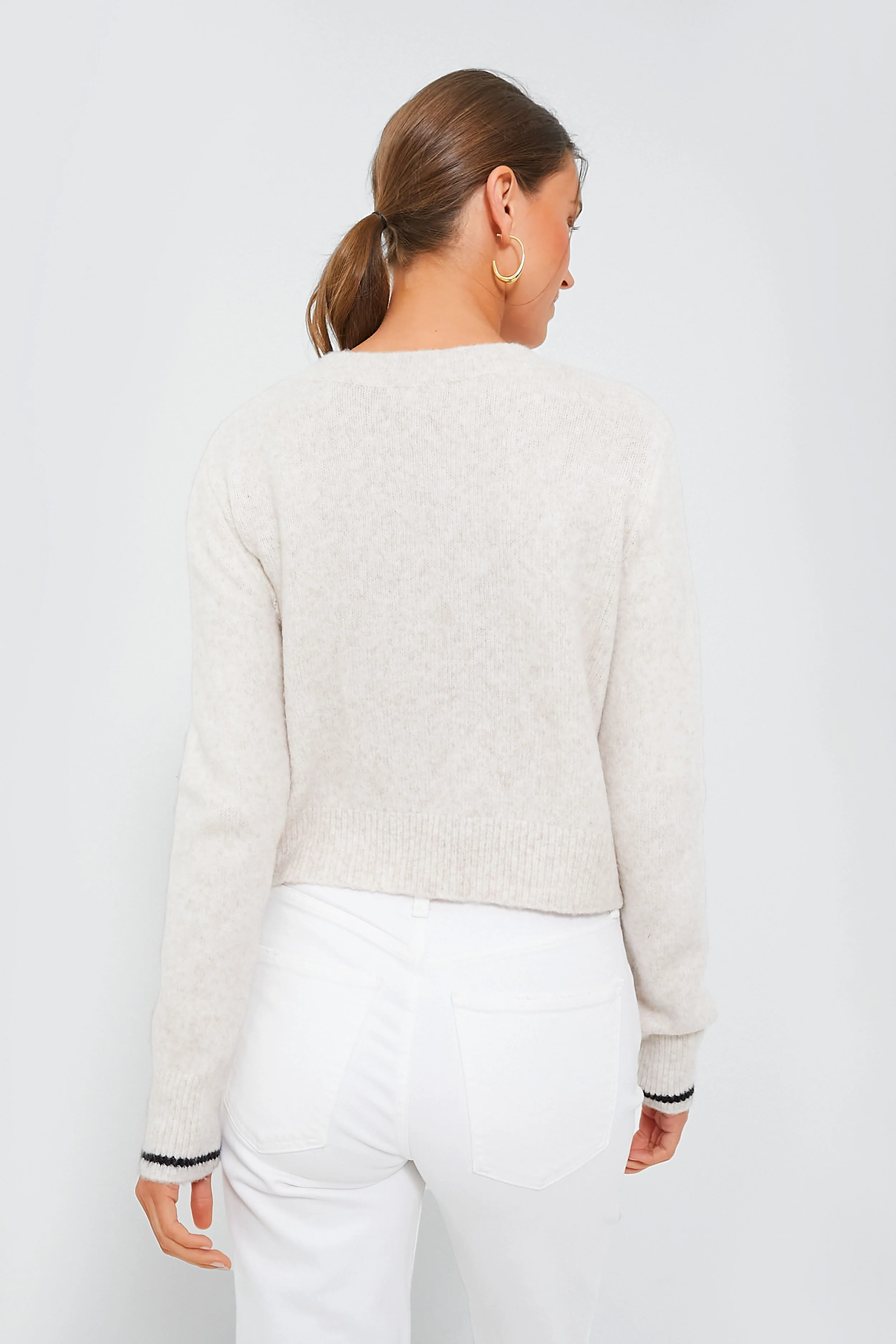 Light Oatmeal Ciao Milan Sweater - Image 4