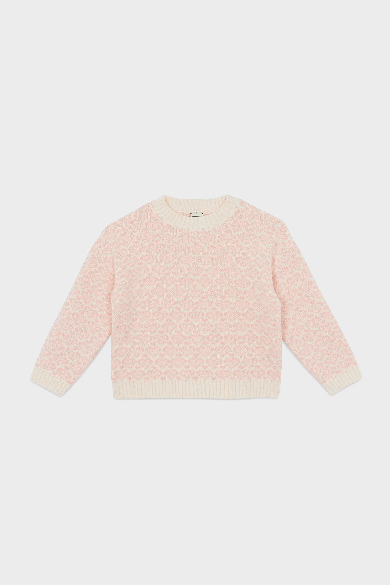 Light Pink Heart Sweater - Image 5