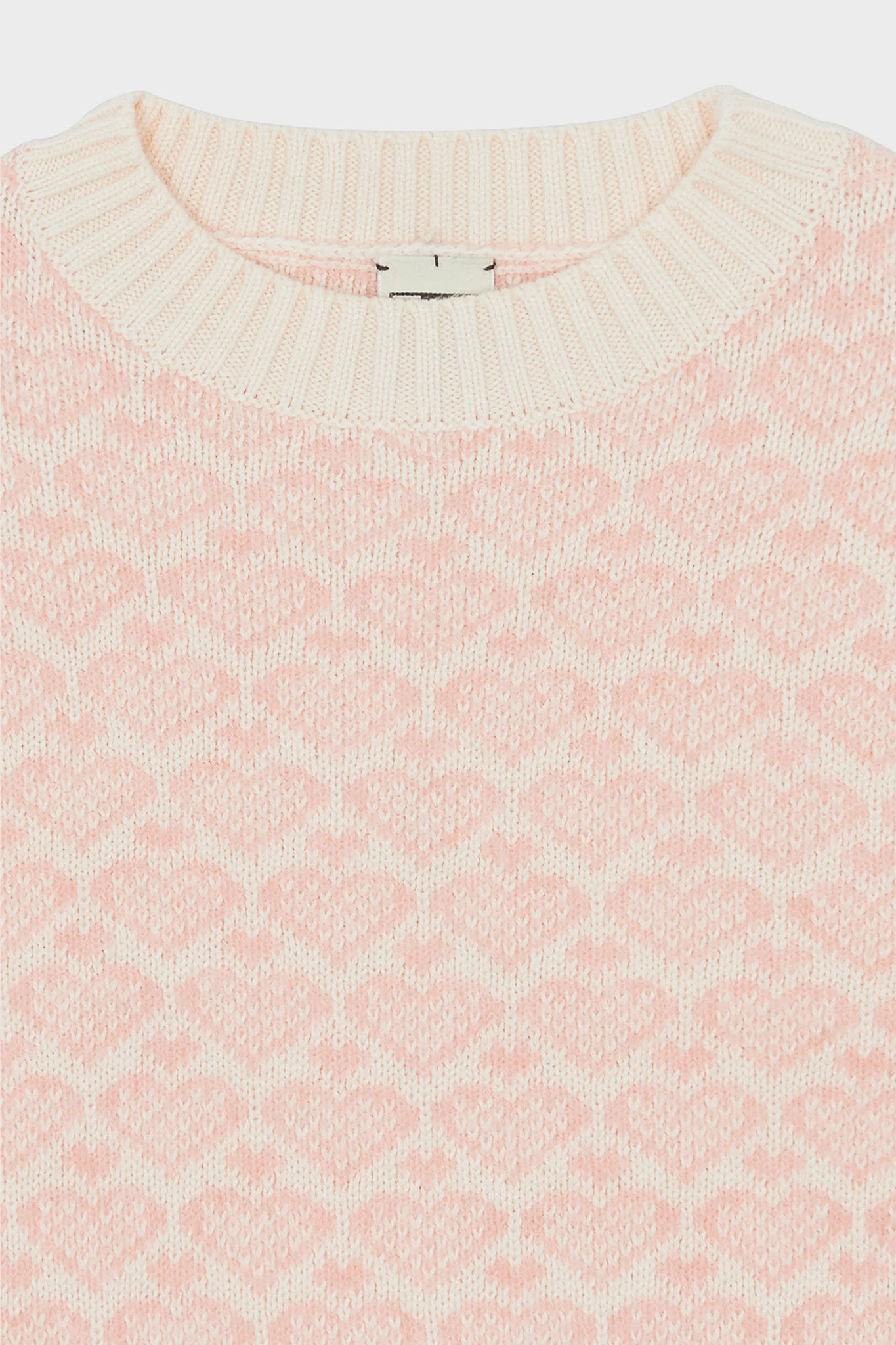Light Pink Heart Sweater - Image 6