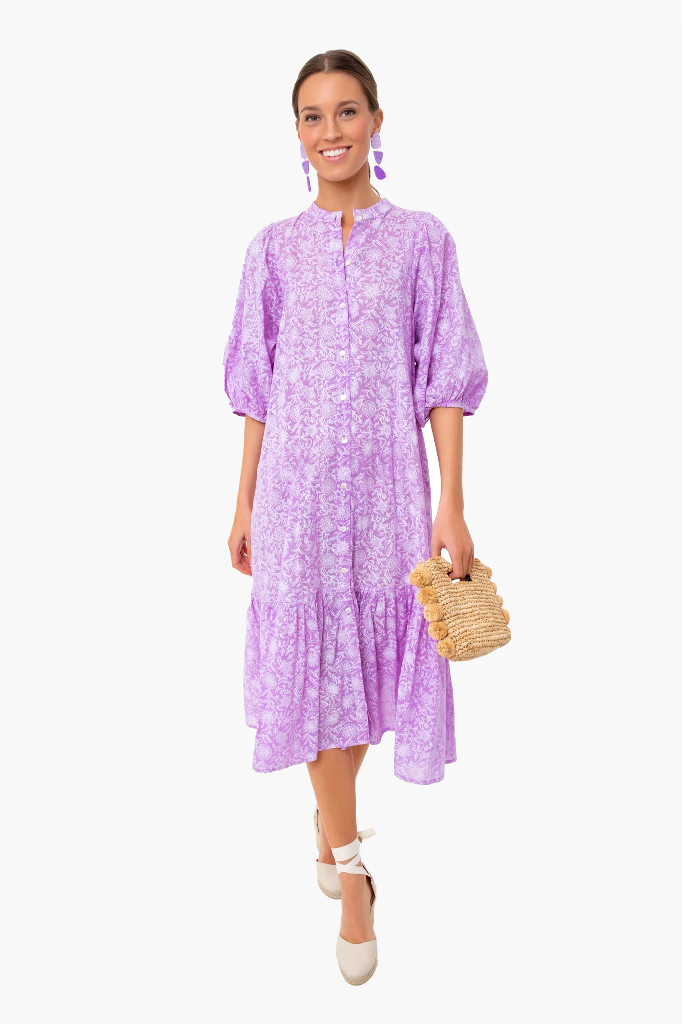 Lilac Flirty Dress - Image 2