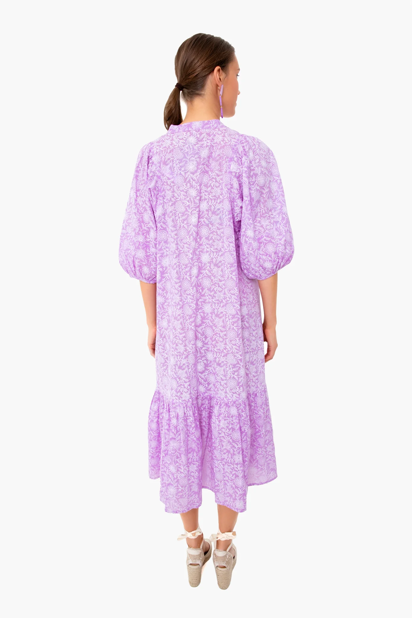 Lilac Flirty Dress - Image 4