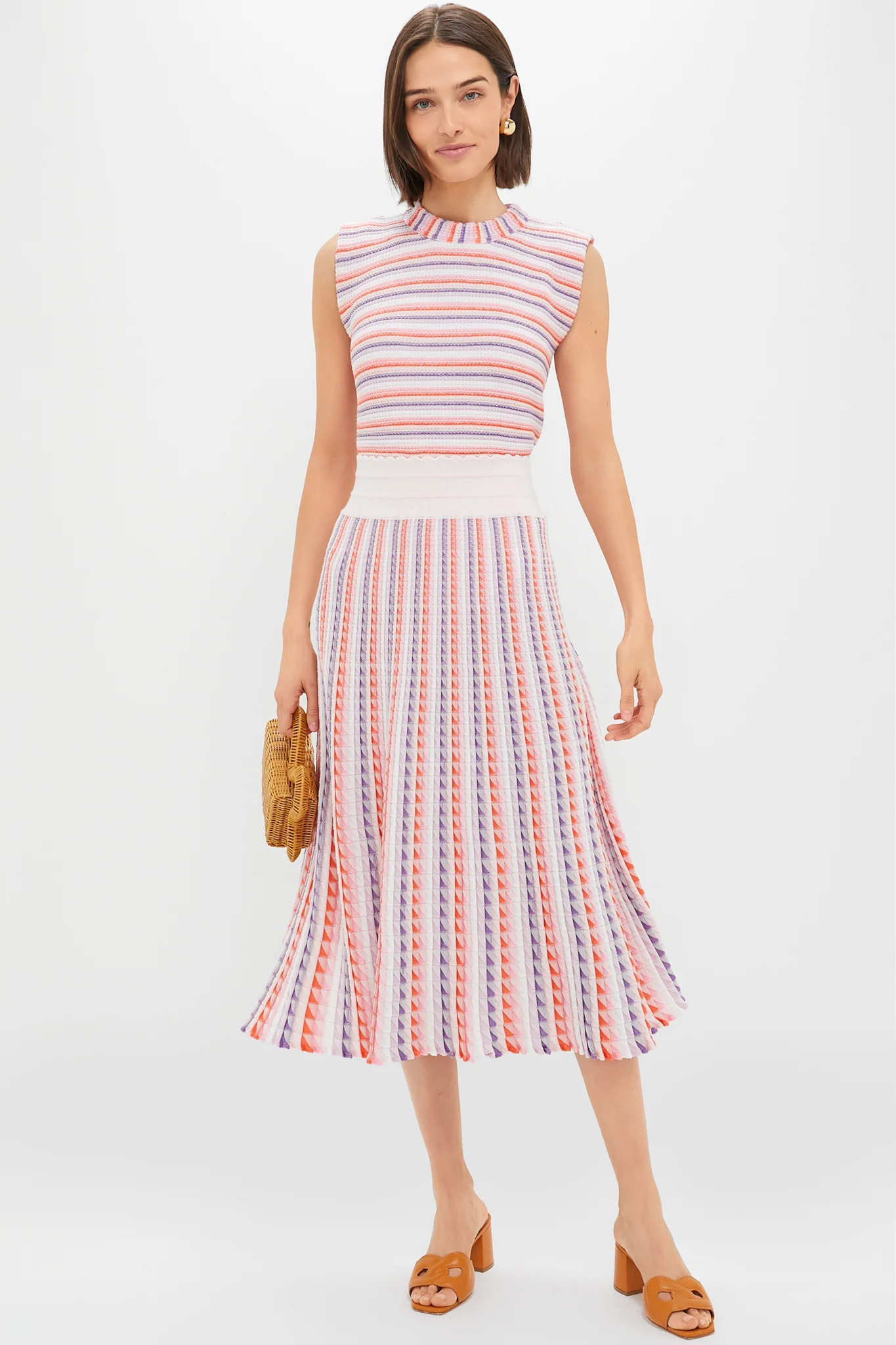 Lilac Multi Cocktail Skirt - Image 2