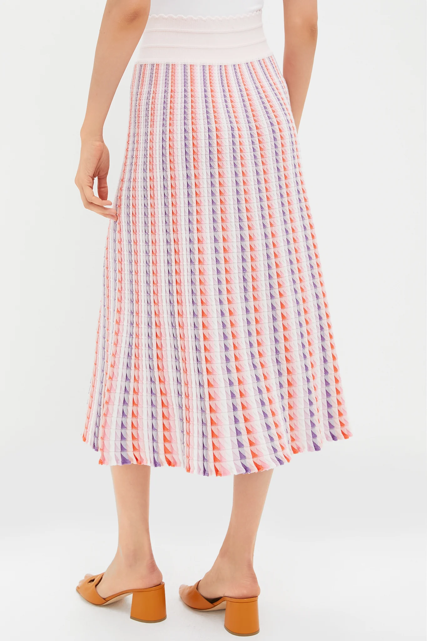 Lilac Multi Cocktail Skirt - Image 4