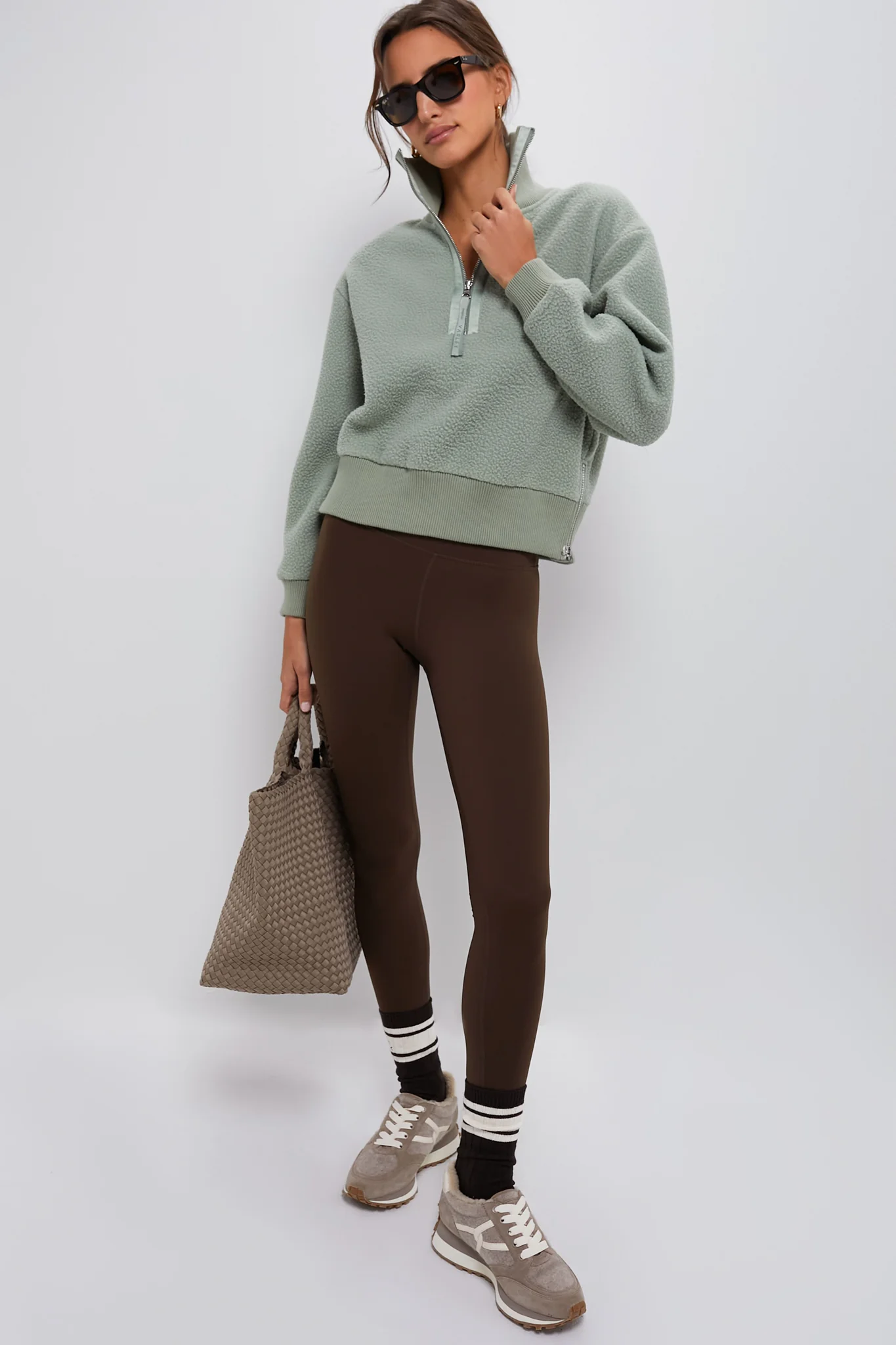 Lily Pad Roselle Half Zip Fleece - Image 6