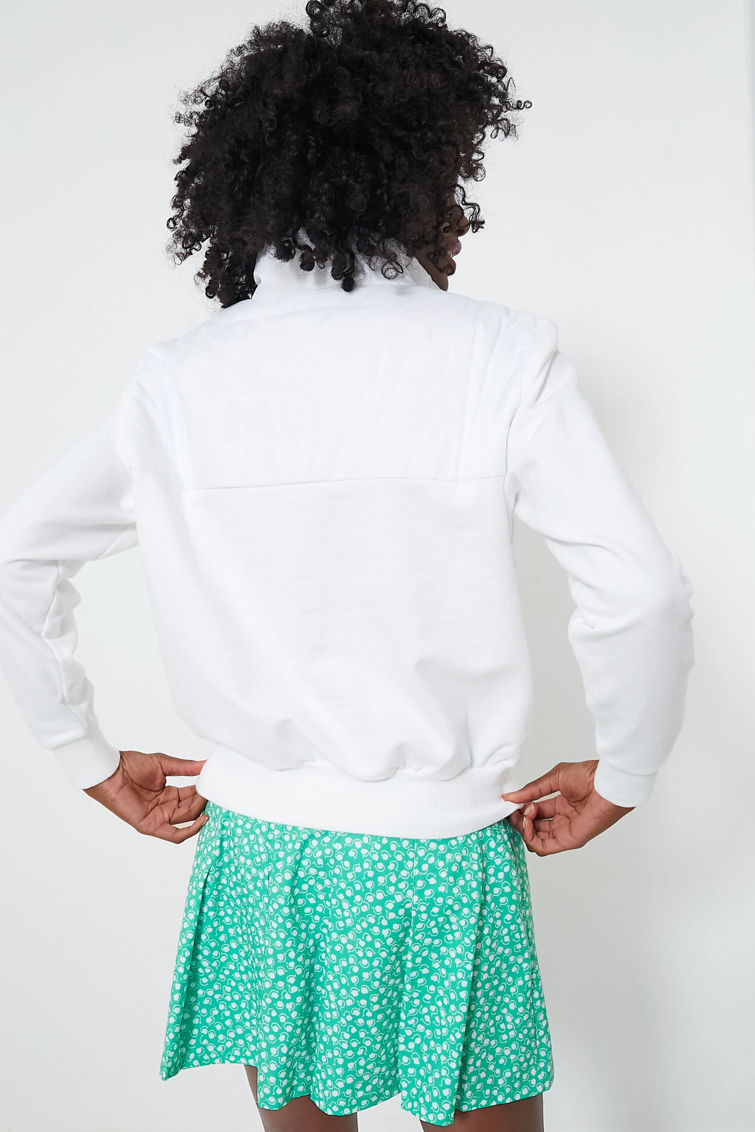 Long Sleeve Cashmere Touch 1/4 Zip Pullover - Image 4