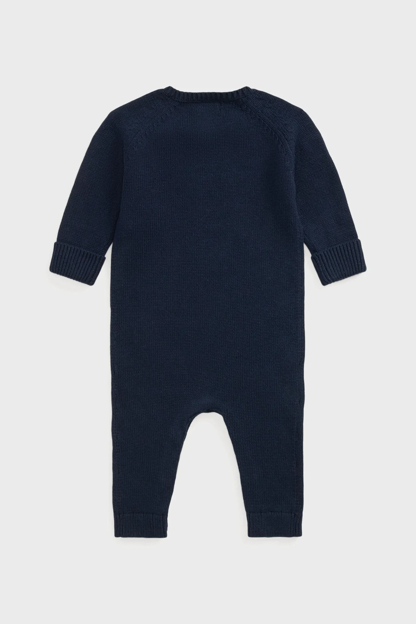 Baby Long-Sleeve Flag Sweater Coverall - Image 3