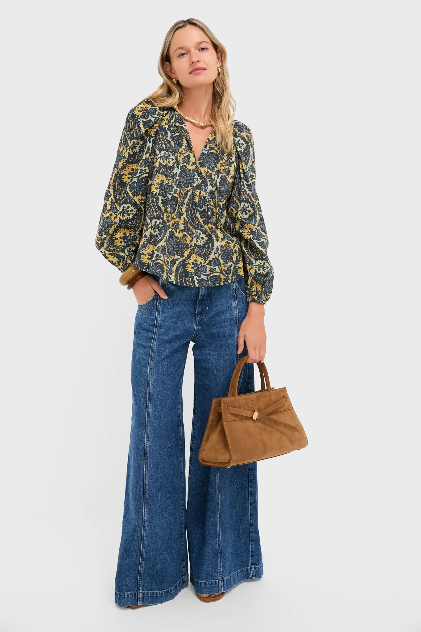 Luna Brea Long Sleeve Blouse - Image 2