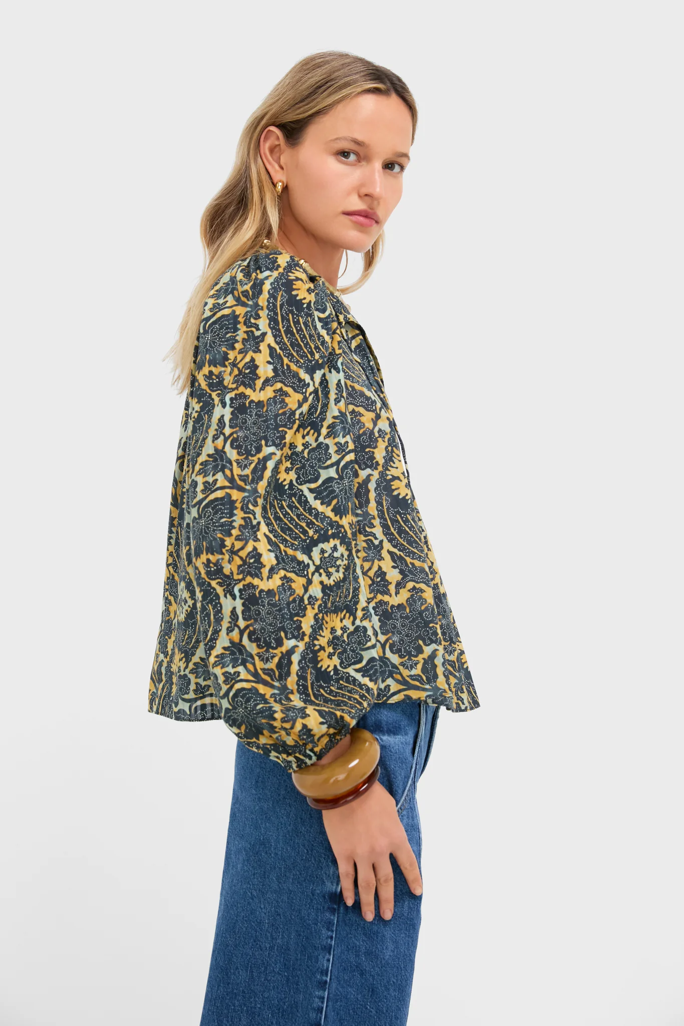 Luna Brea Long Sleeve Blouse - Image 3