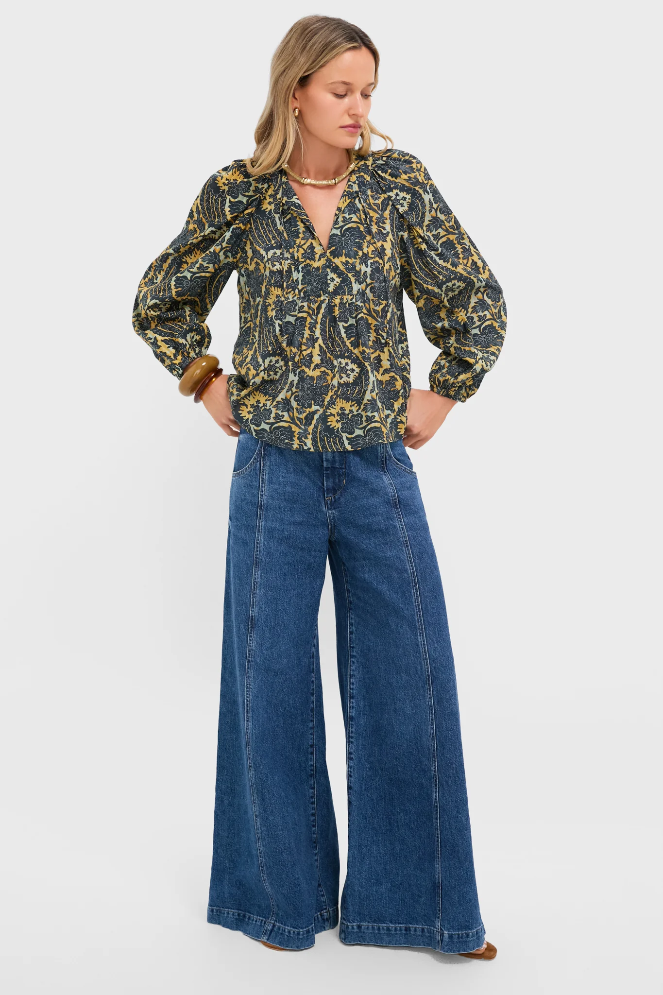 Luna Brea Long Sleeve Blouse - Image 6