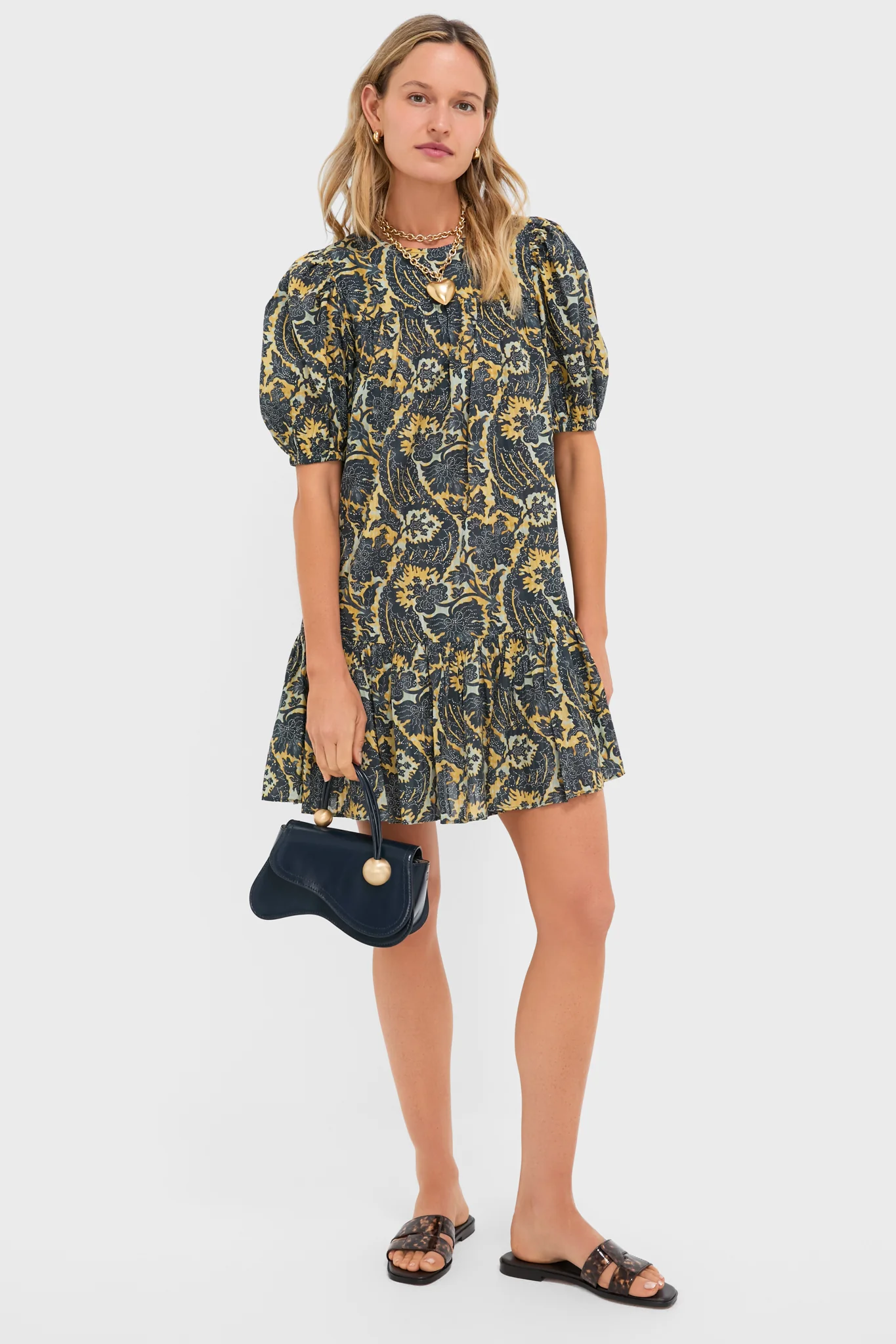 Luna Rosalie Short Sleeve Mini Dress - Image 2