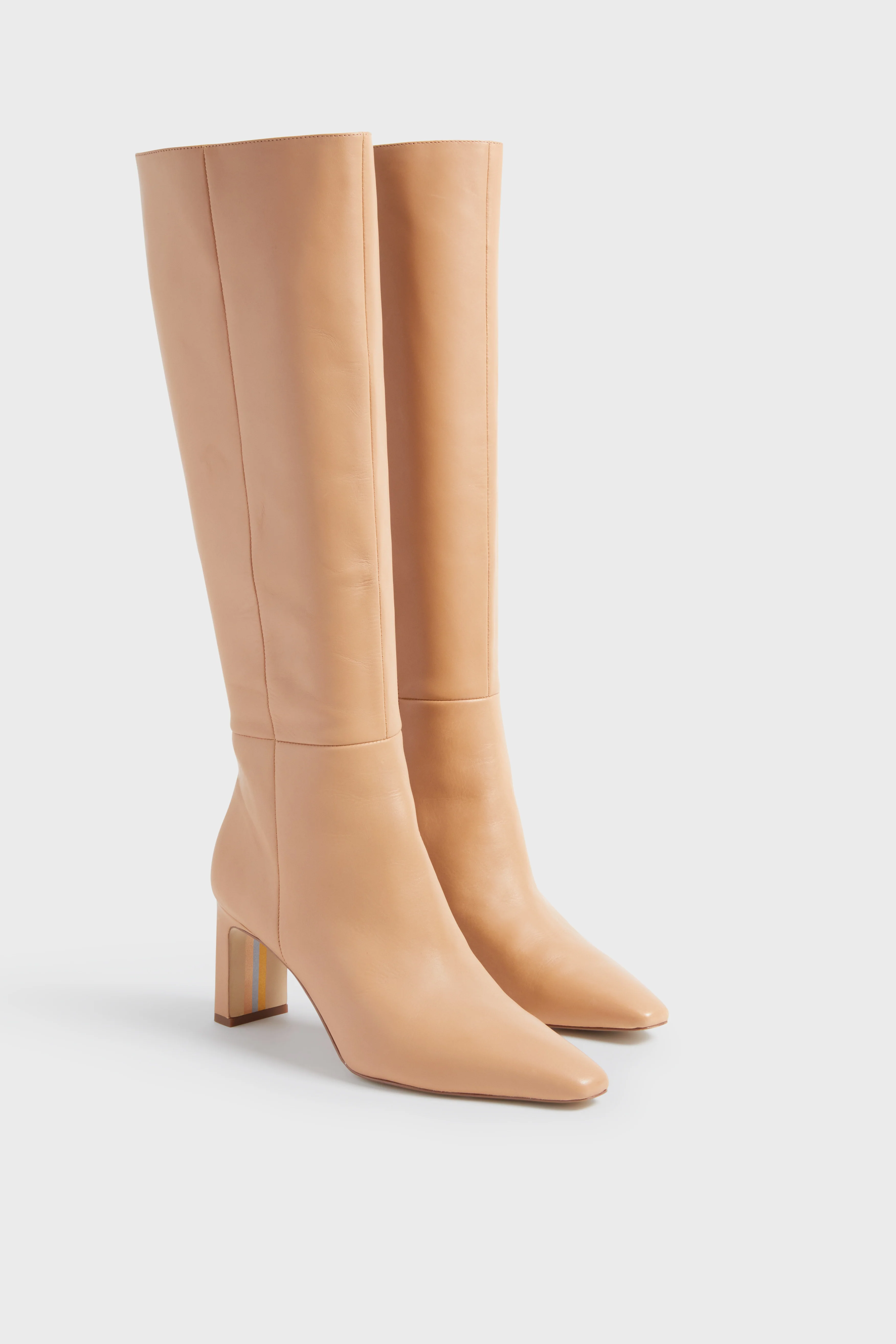 Luxe Tan Sylvia Boots - Image 4