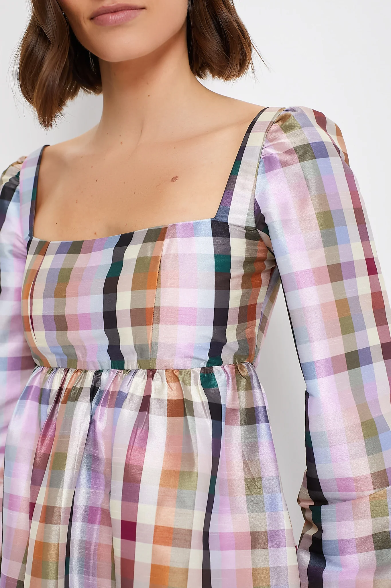 Madras Heidi Mini Dress - Image 5