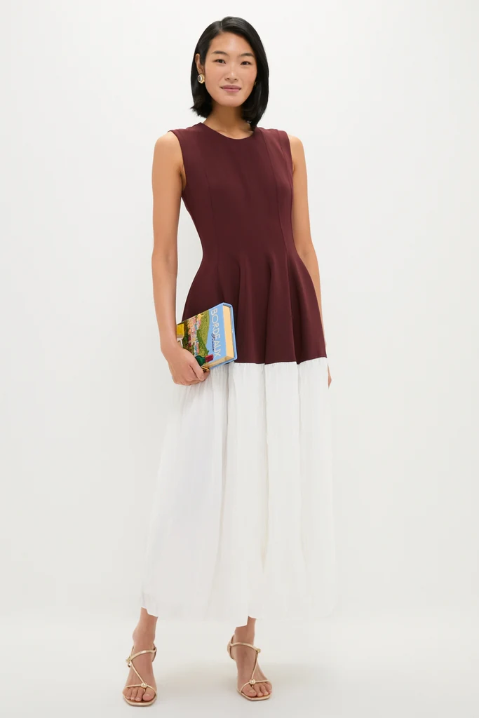 Mahogany Multi Raleigh Midi Dress - Image 2