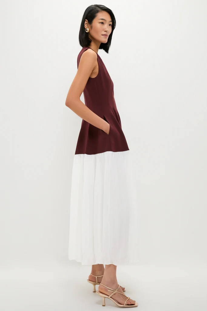Mahogany Multi Raleigh Midi Dress - Image 3