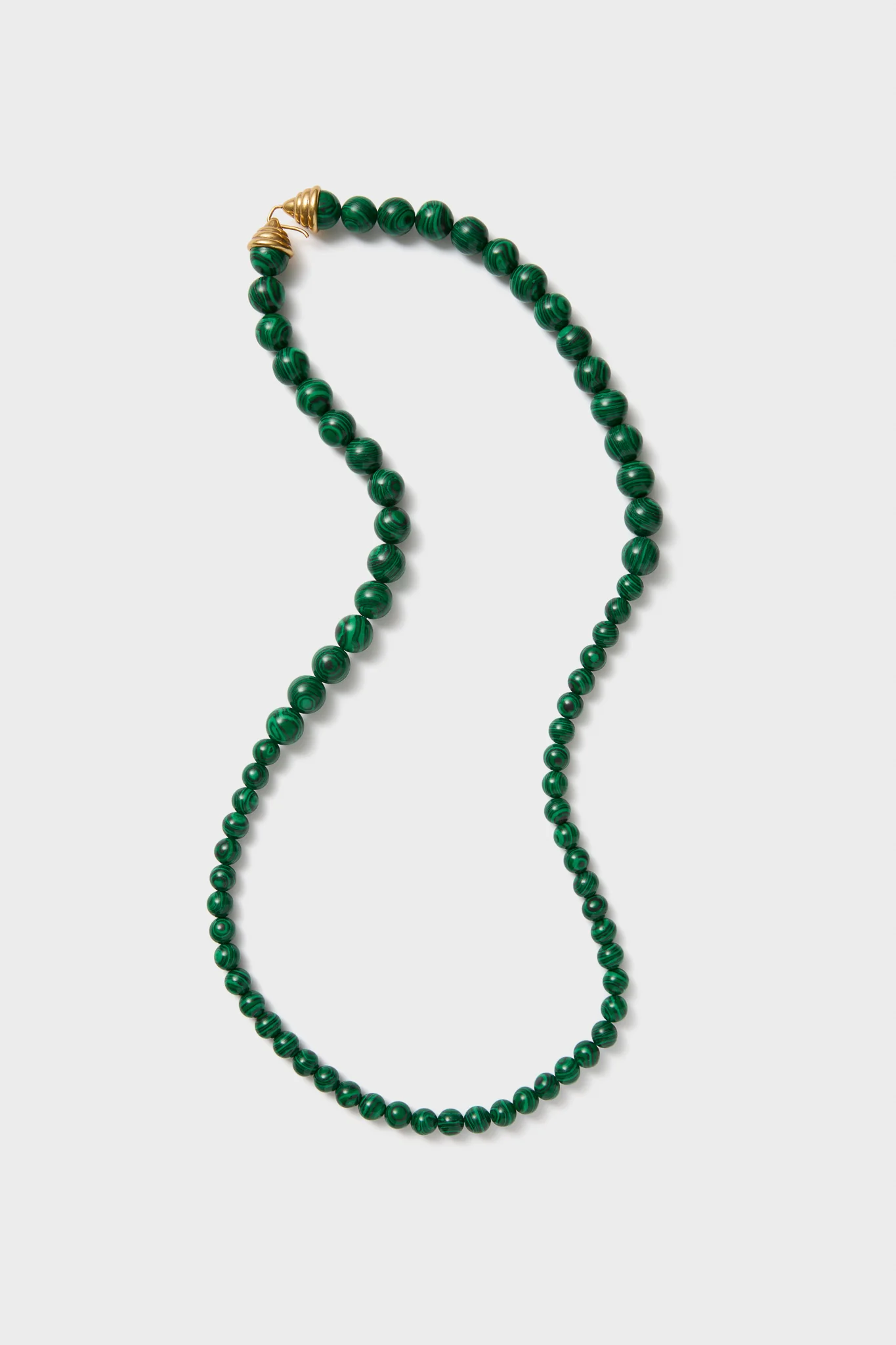 Malachite Double Strand Celine Necklace - Image 2