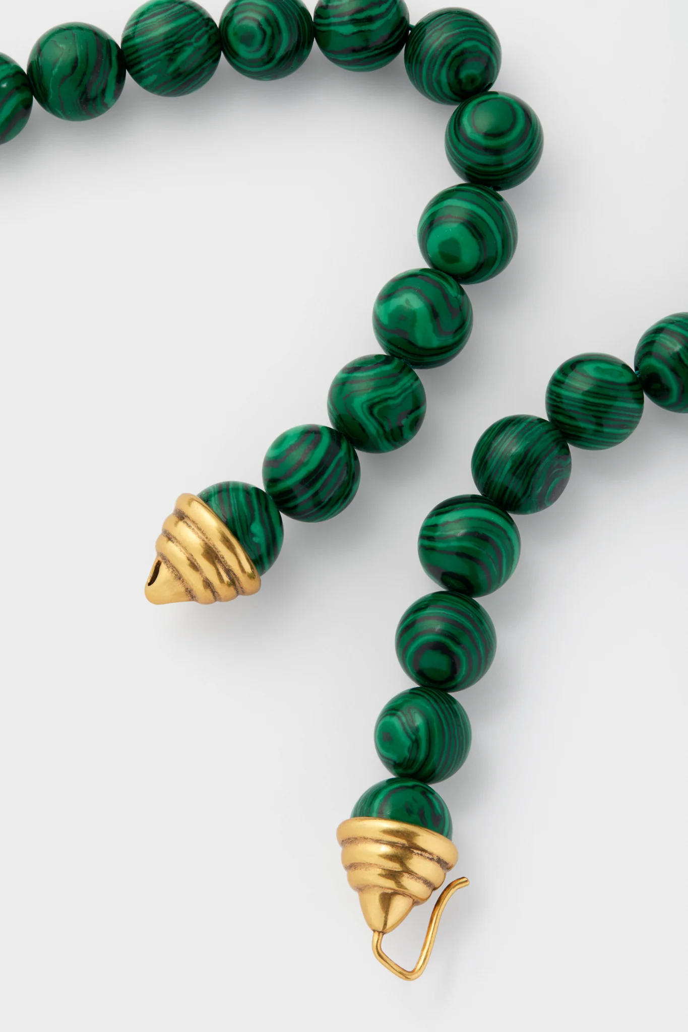 Malachite Double Strand Celine Necklace - Image 3