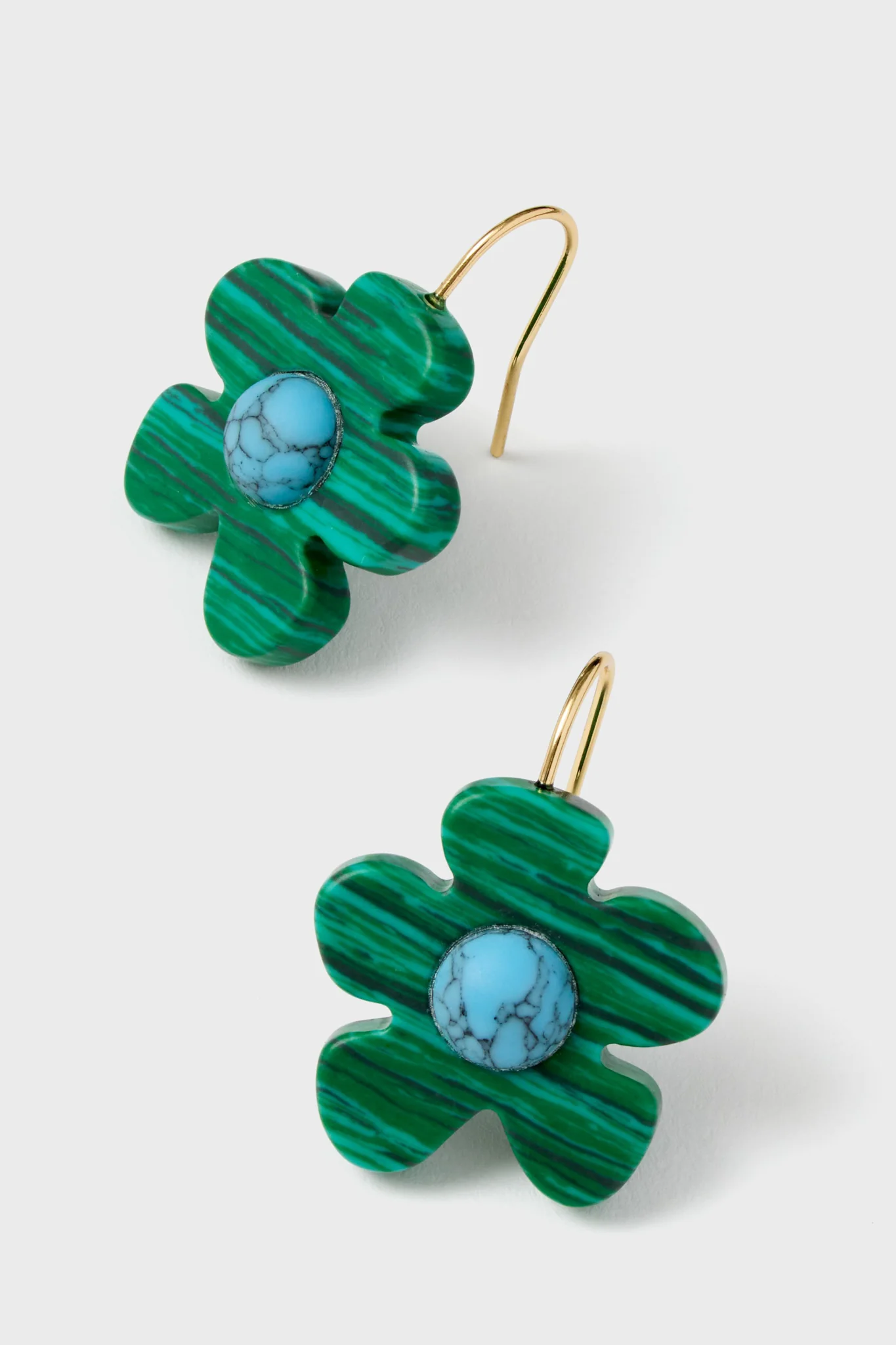 Malachite Heather Earrings - Image 4