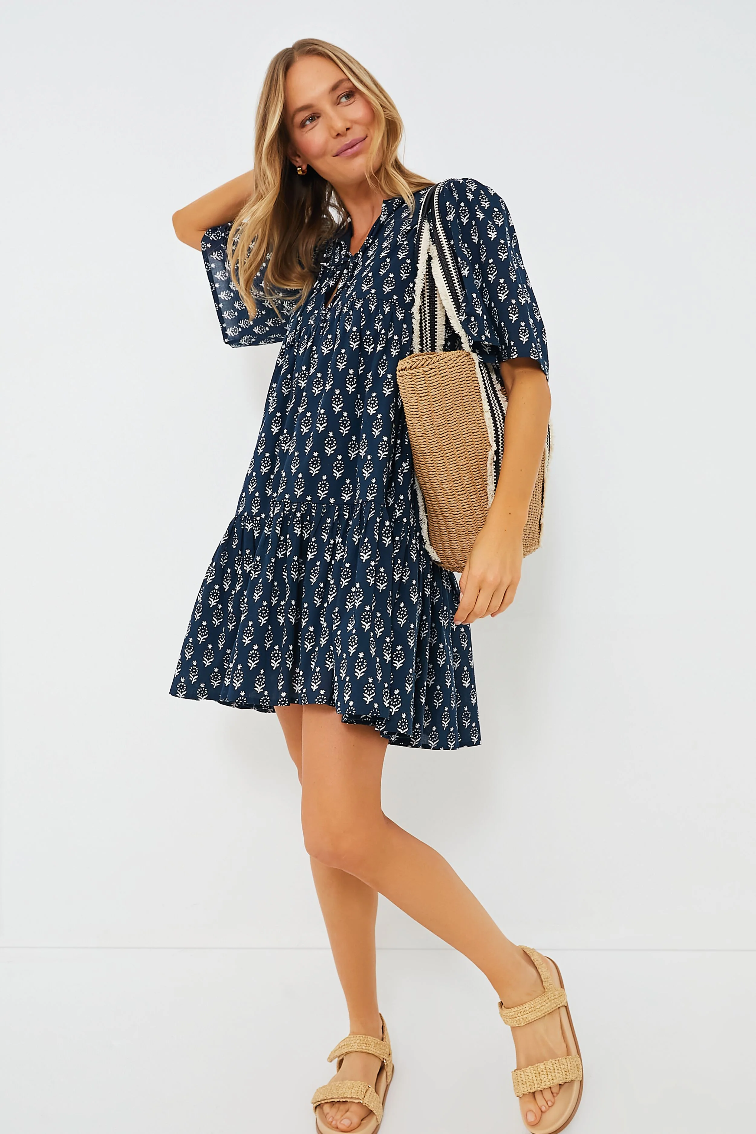 Marguerite Blue Isla Dress - Image 2
