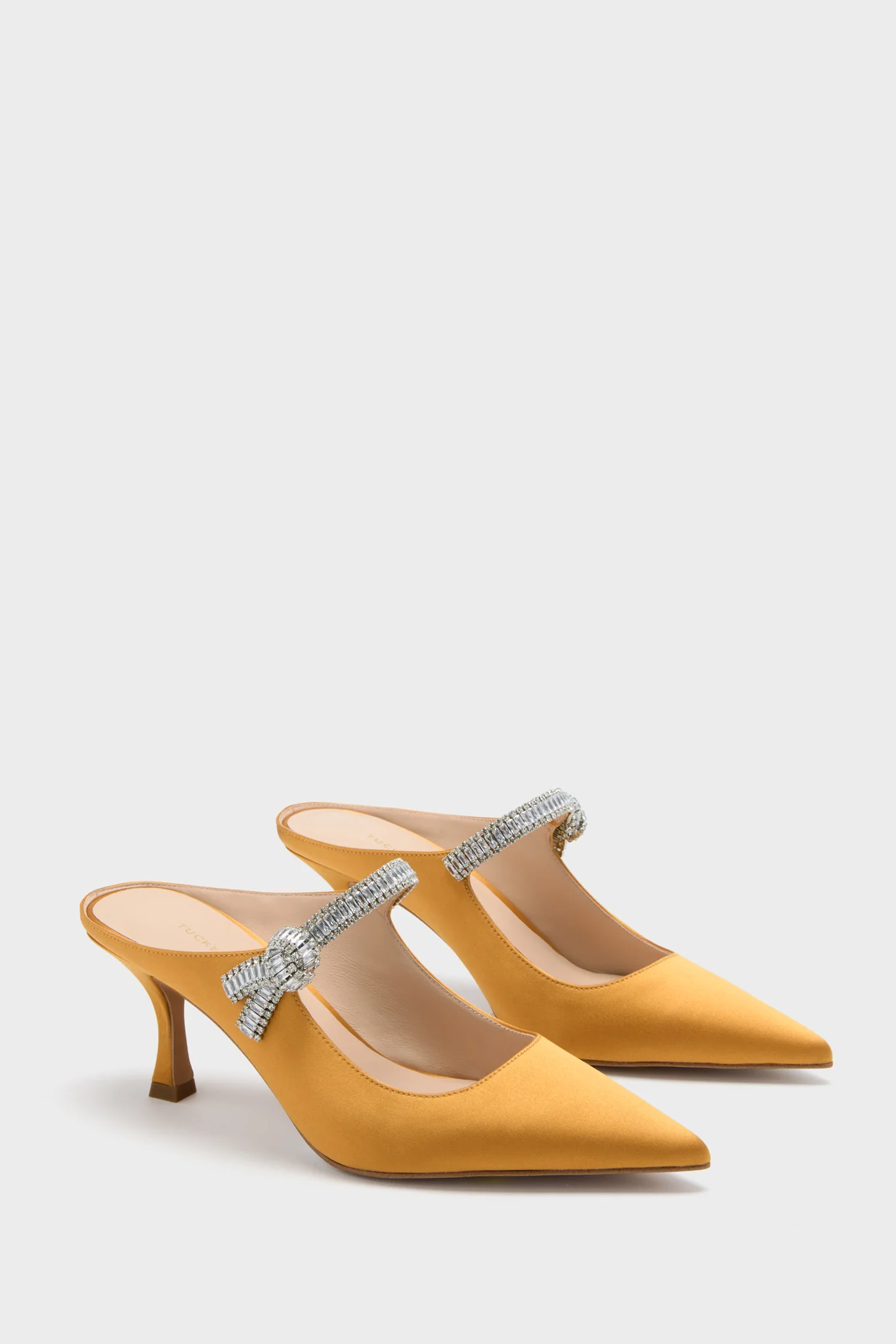 Marigold Satin Mae Heels - Image 3