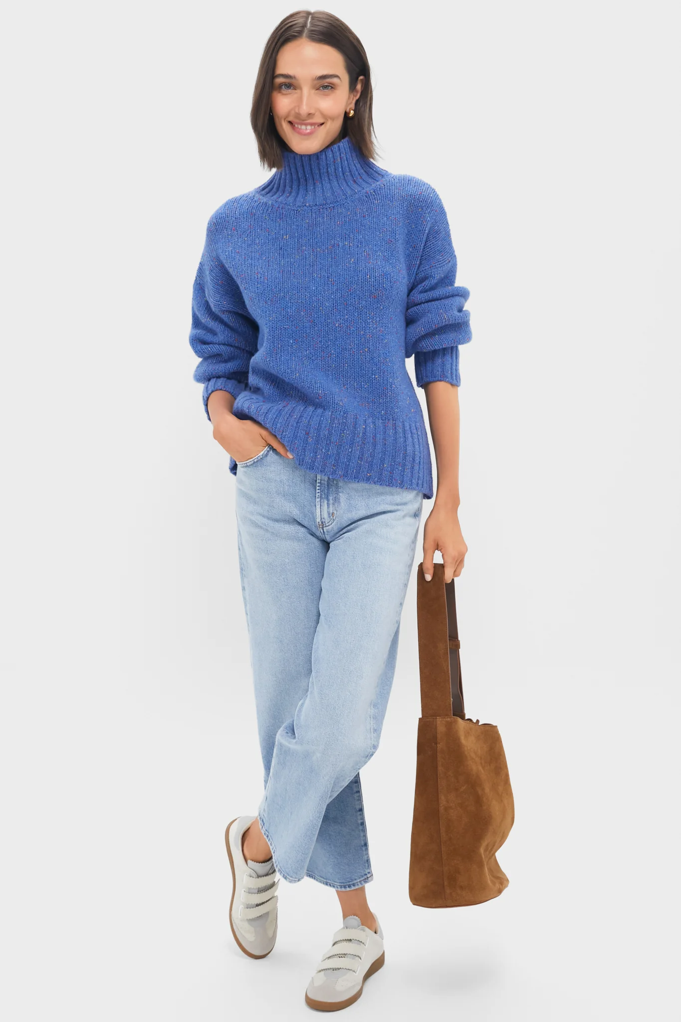 Marina Paige Polo Neck Sweater - Image 2