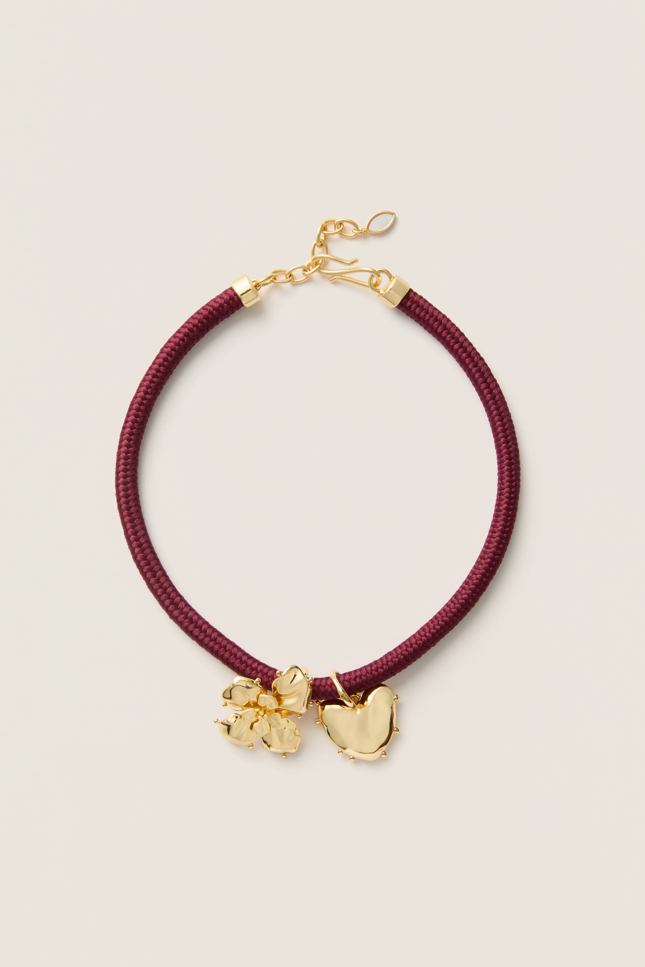 Maroon Lelani Necklace