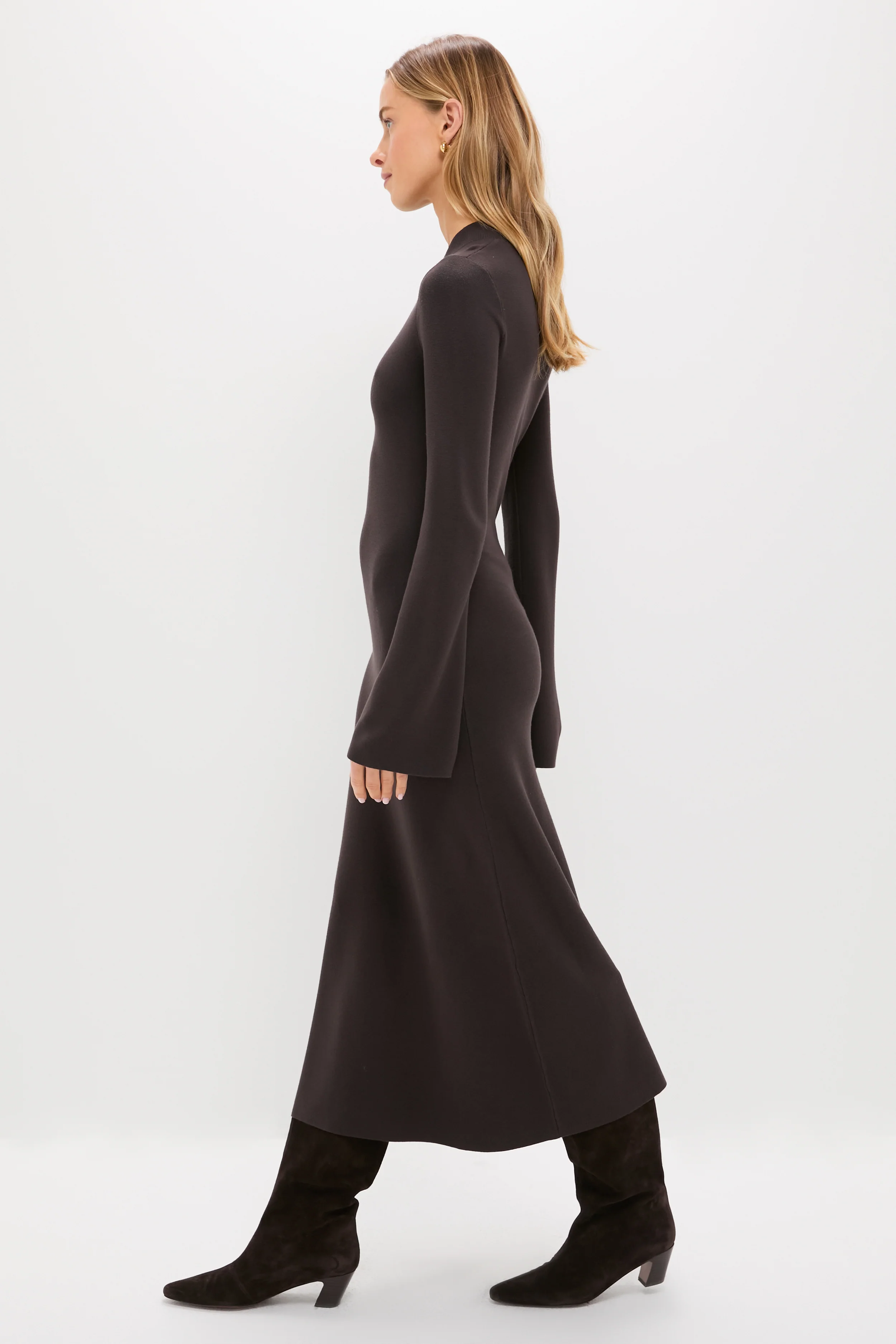 Marron Fabiana Midi Dress - Image 3