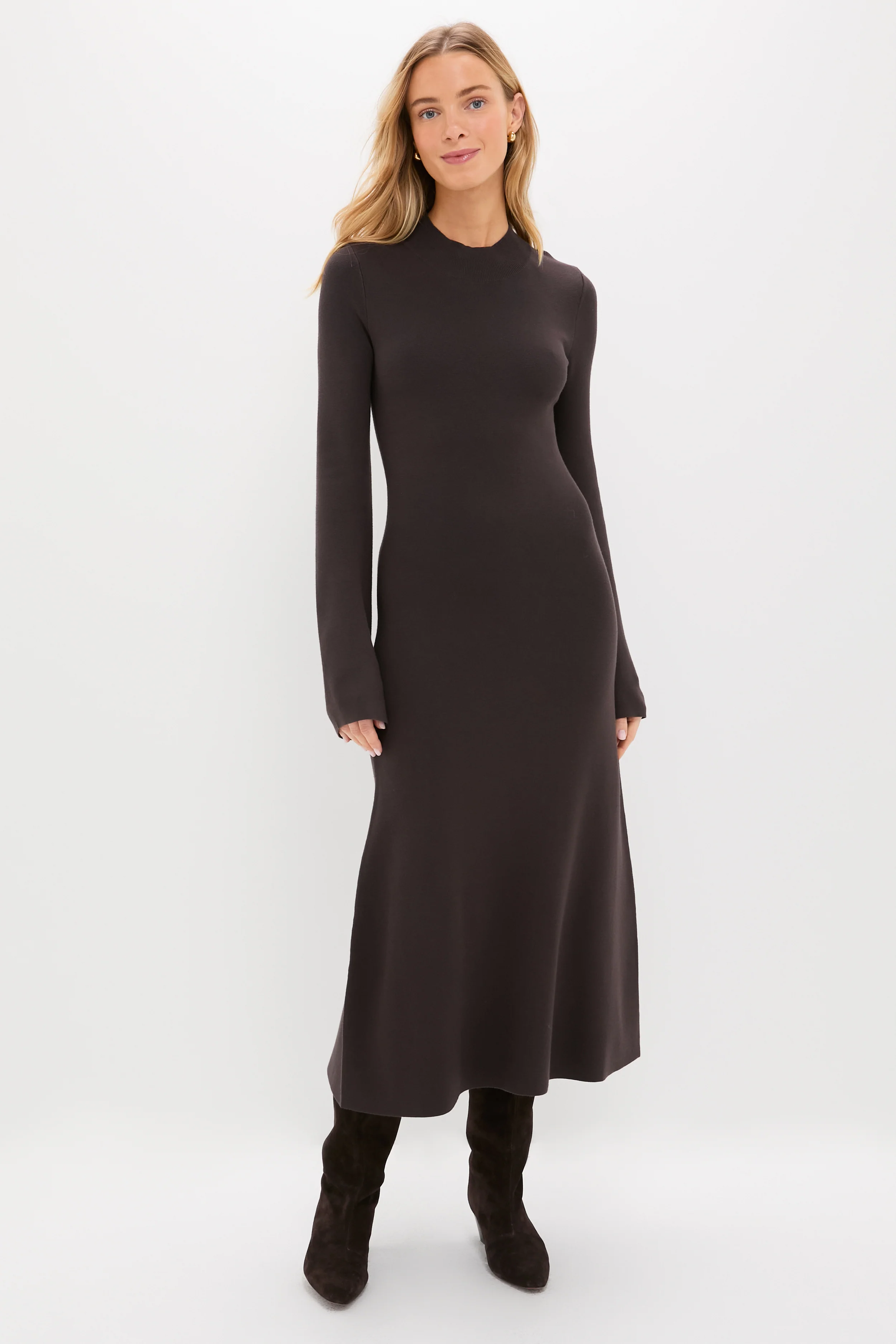 Marron Fabiana Midi Dress - Image 6