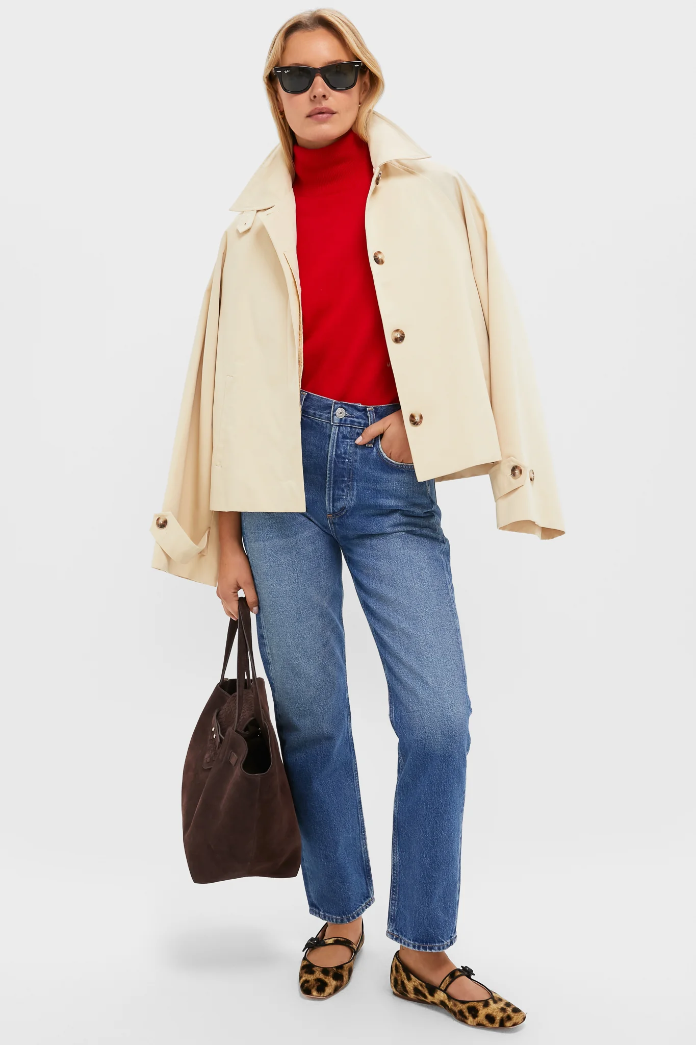 Martin Red Cashmere Turtleneck Sweater - Image 7