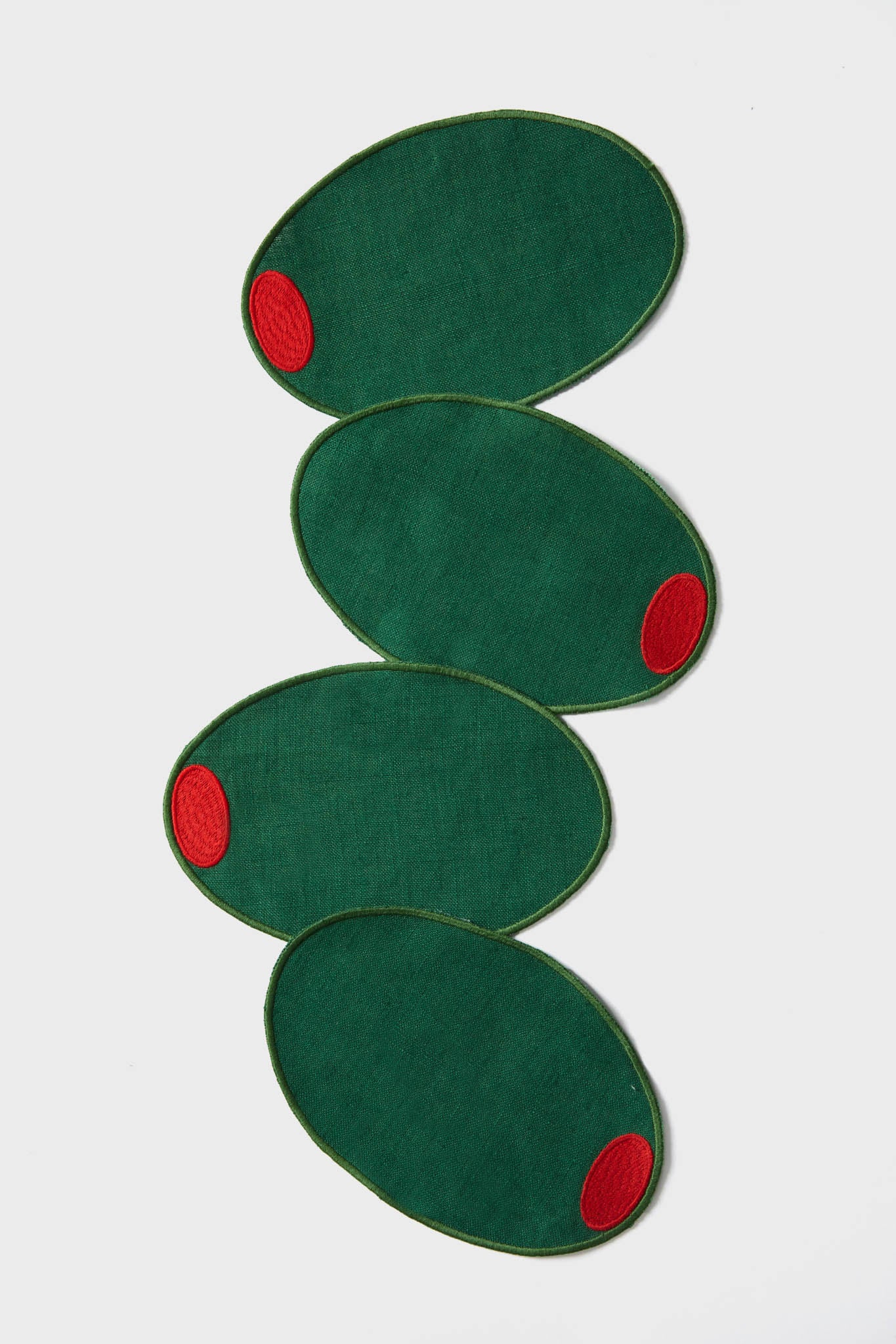 Martini Olive Cocktail Napkins
