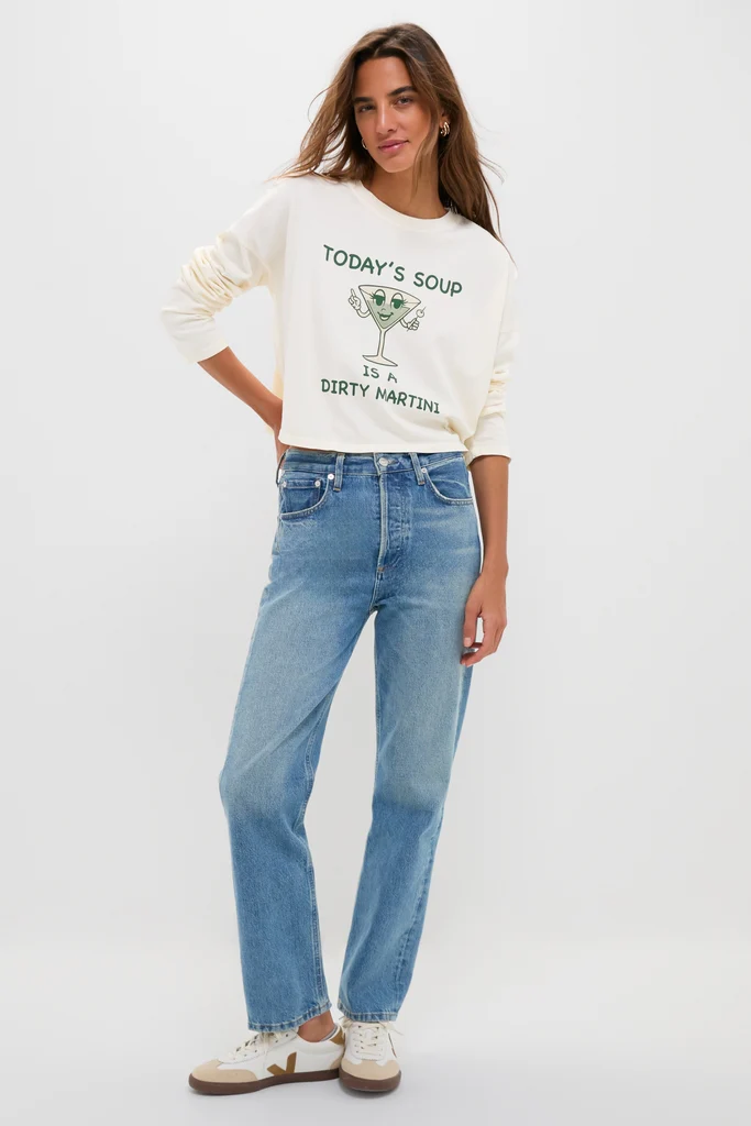 Martini Soup Crop Long Sleeve Tee - Image 7