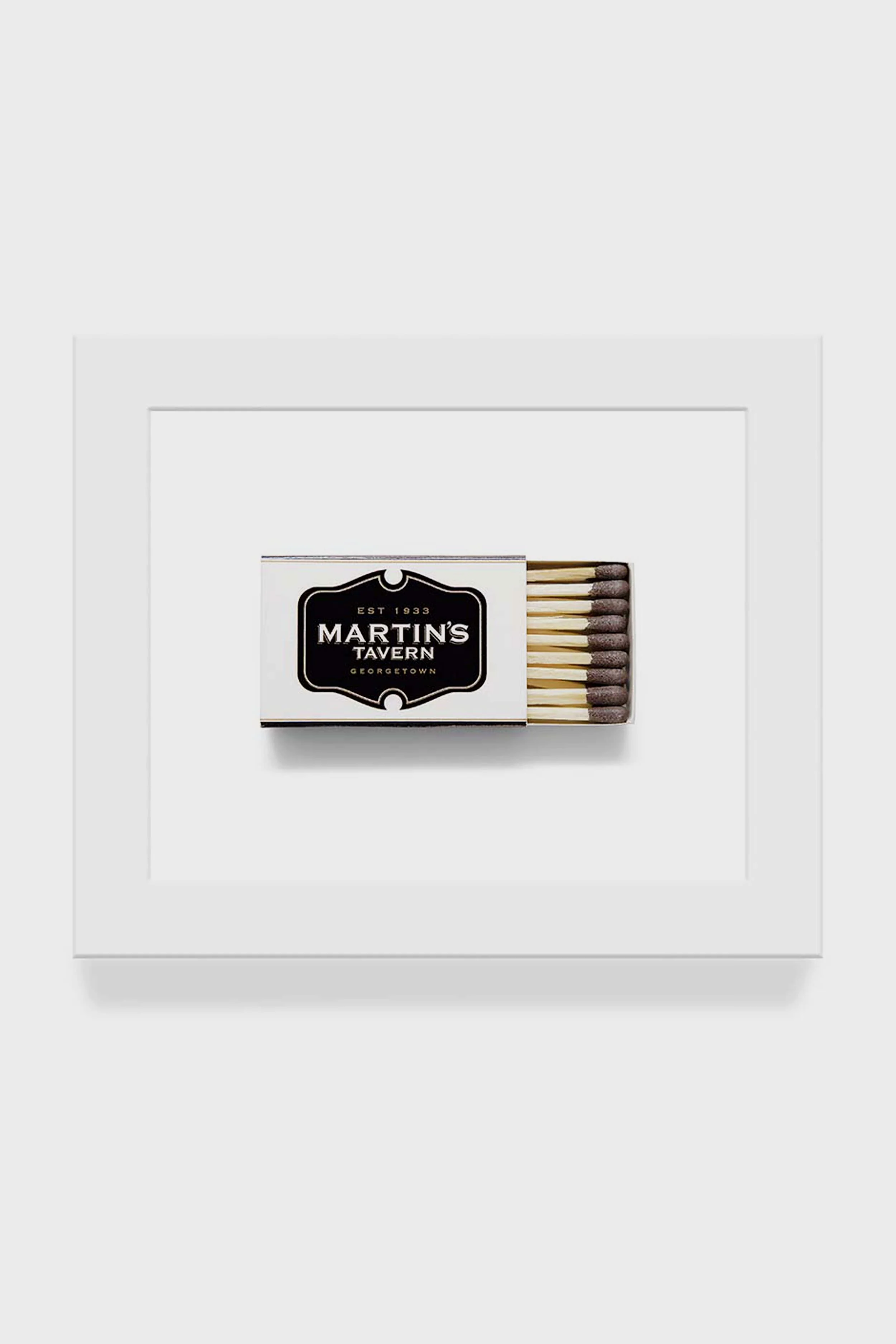 Martin's Tavern (Georgetown) Matchbook Print - Image 2