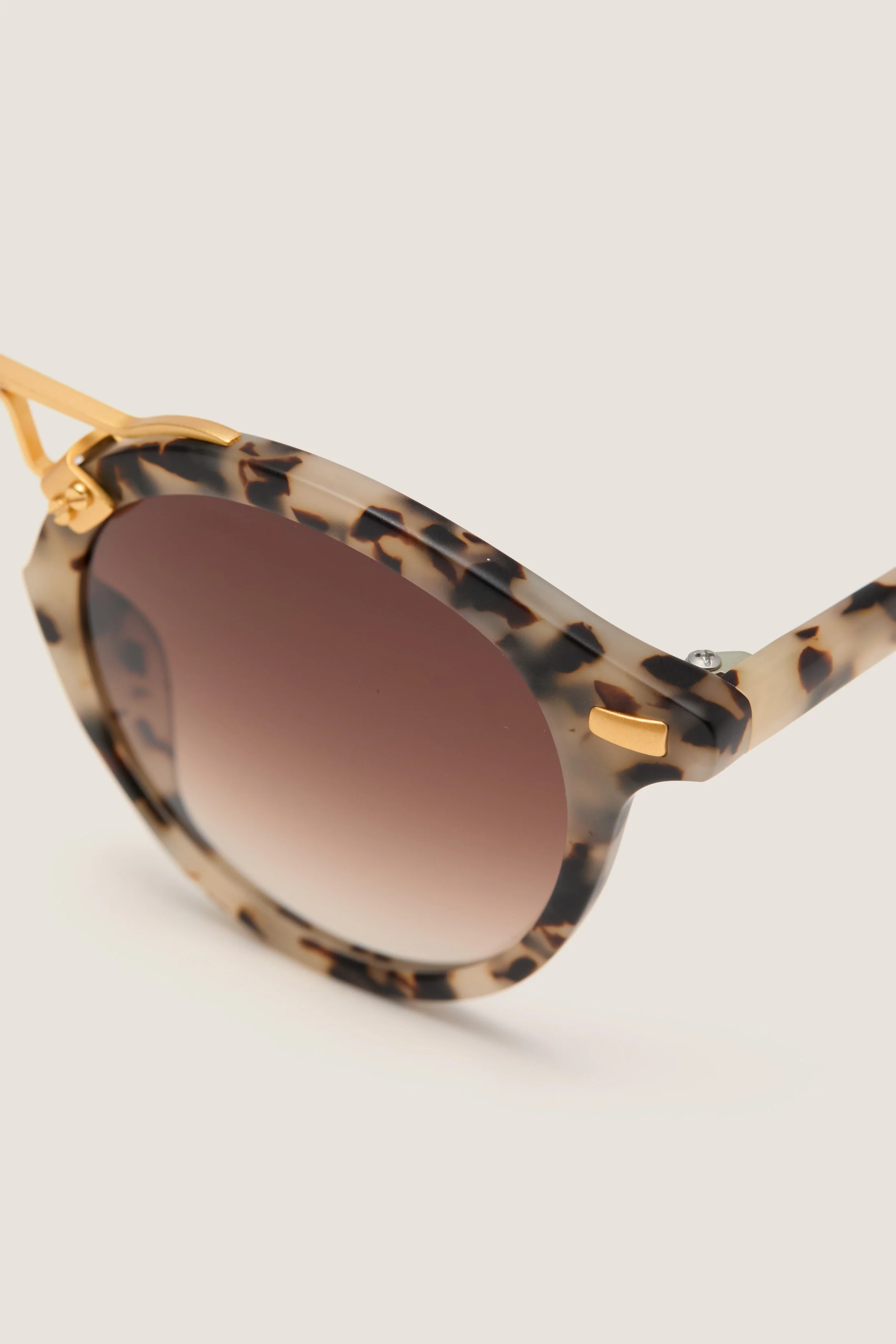 Matte Oyster 24K St Louis Sunglasses - Image 3