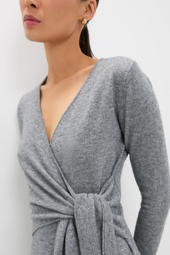 Medium Heather Grey Salomez Knit Dress - Image 6