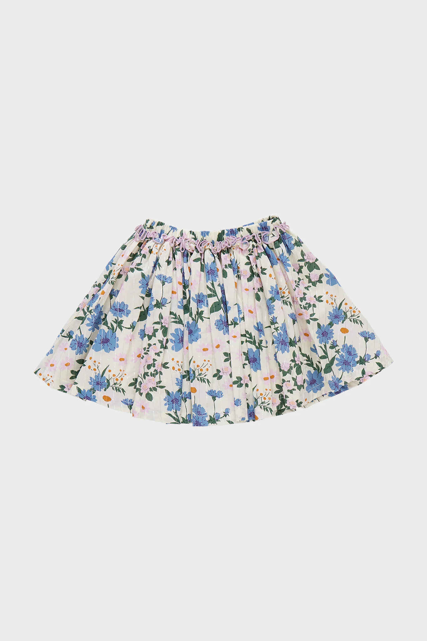 Melon Daisy Floral Gianna Skirt - Image 3