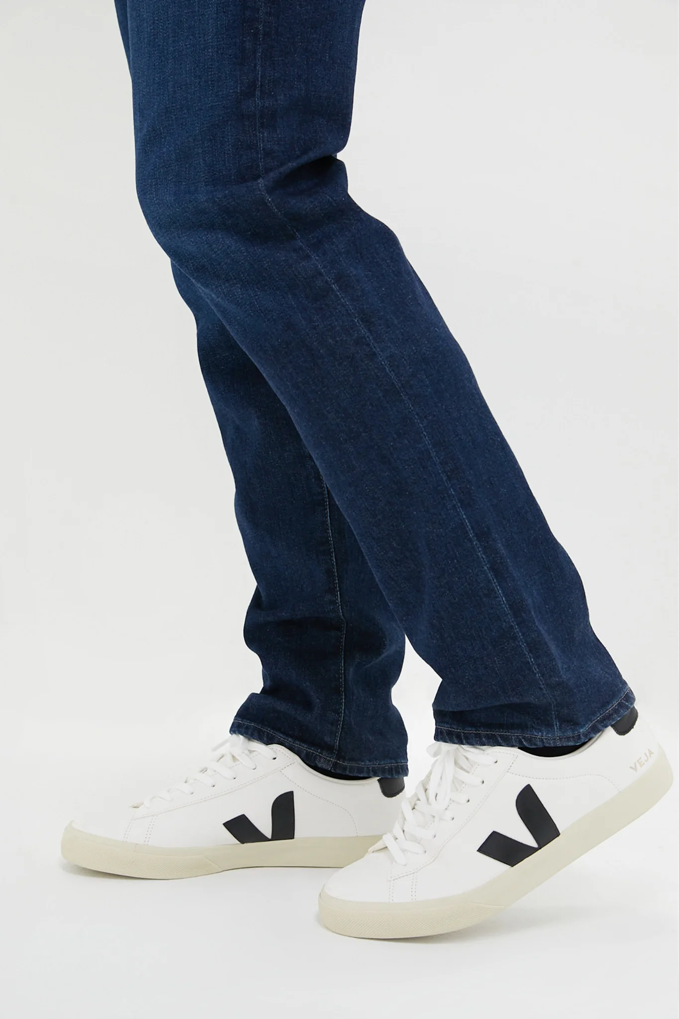 Mens Extra White Black Campo Sneakers - Image 2