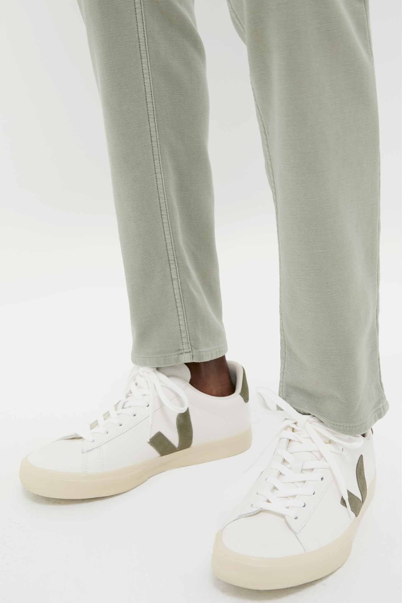 Mens Extra White Kaki Campo Sneakers - Image 2
