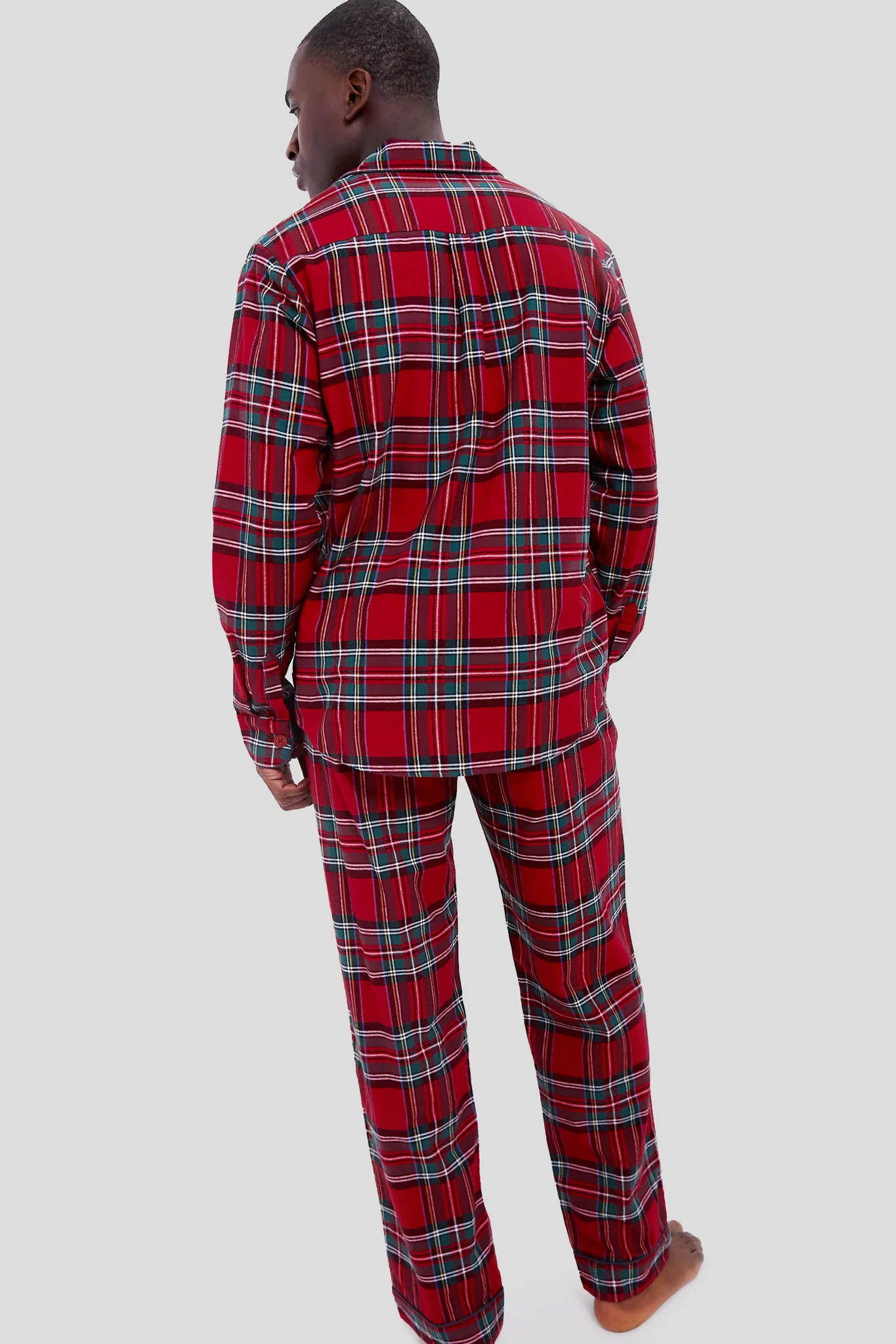 Mens Imperial Tartan Pajama Set - Image 4