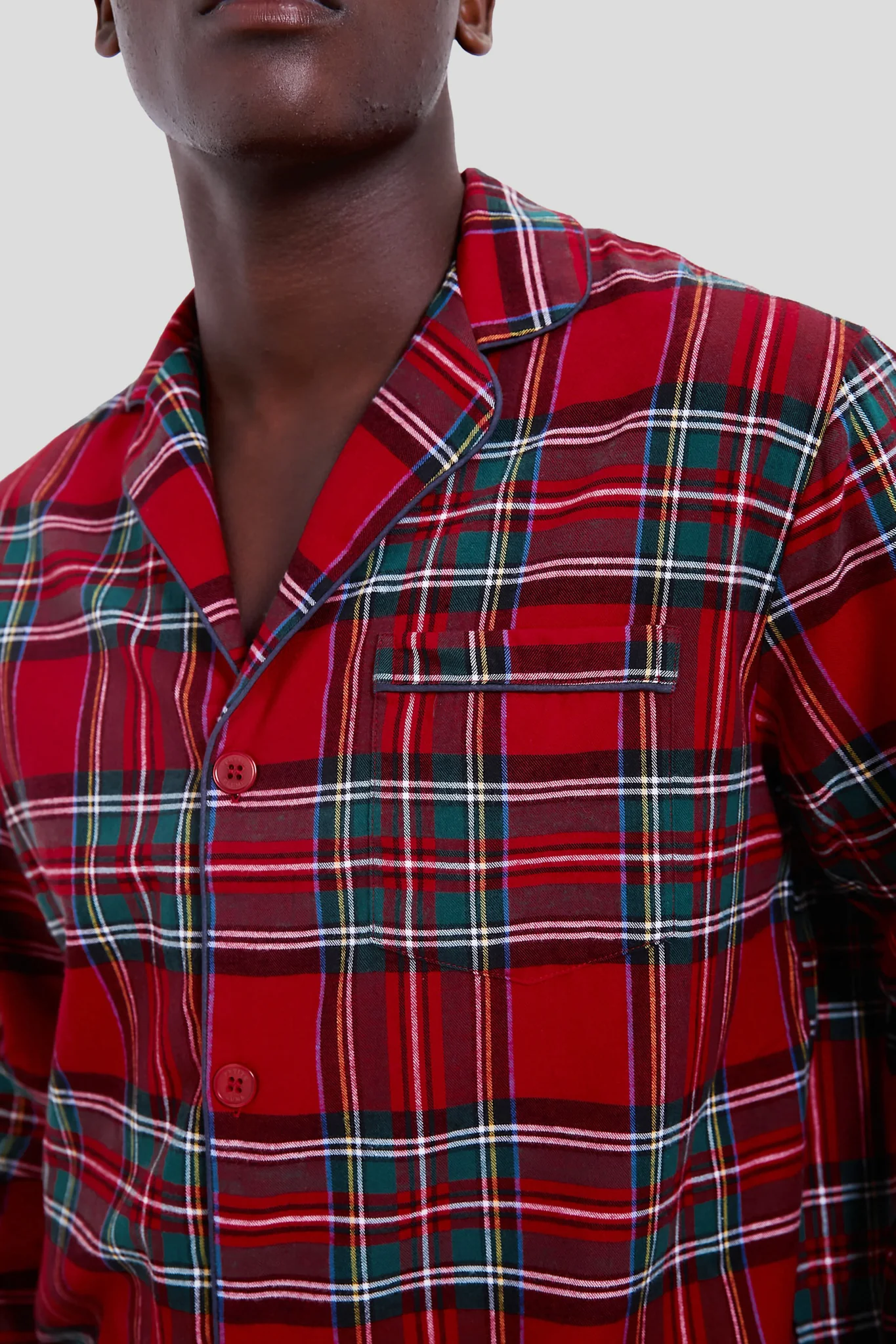 Mens Imperial Tartan Pajama Set - Image 5