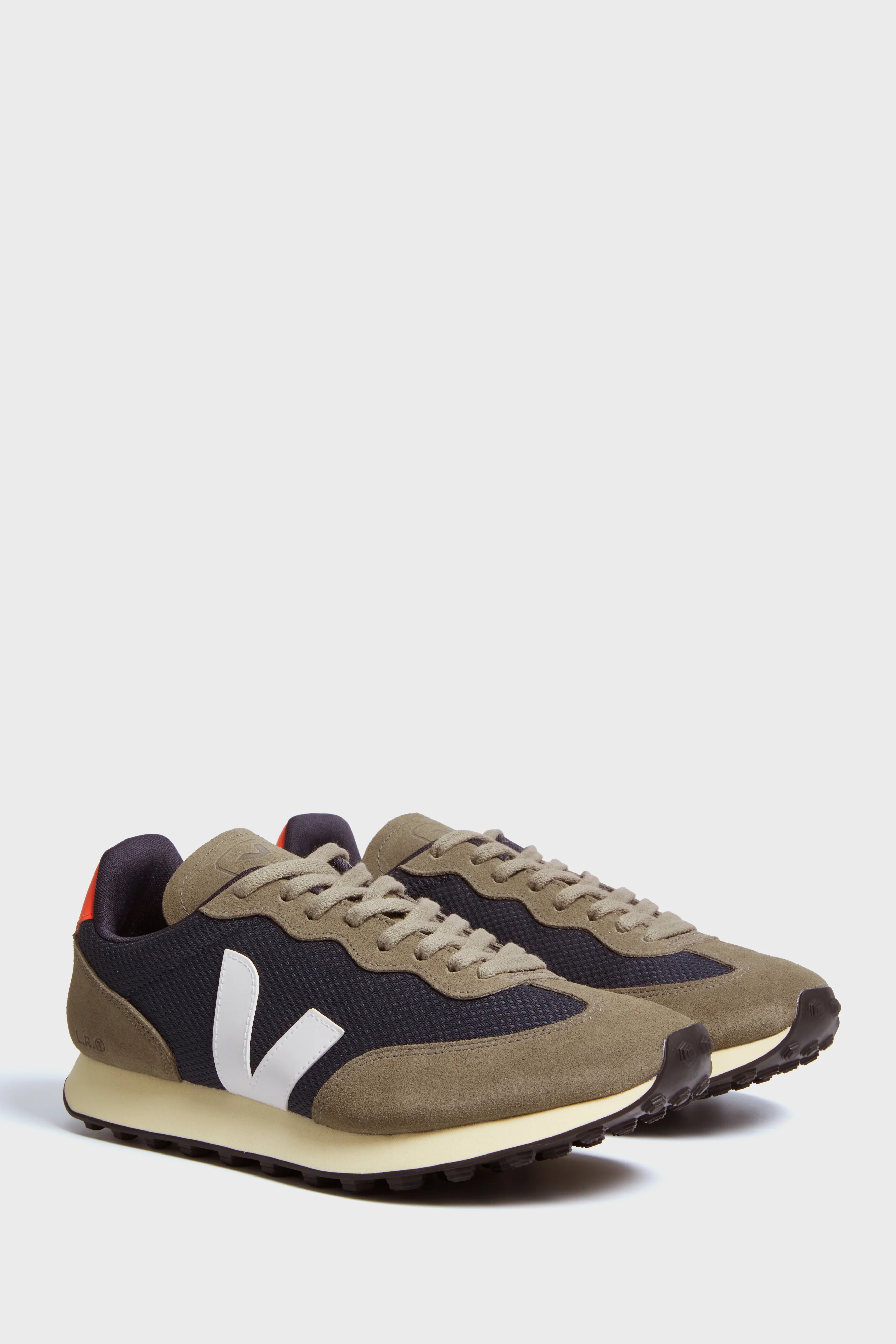 Mens Nautico White Orange Fluo Rio Branco Sneakers - Image 4