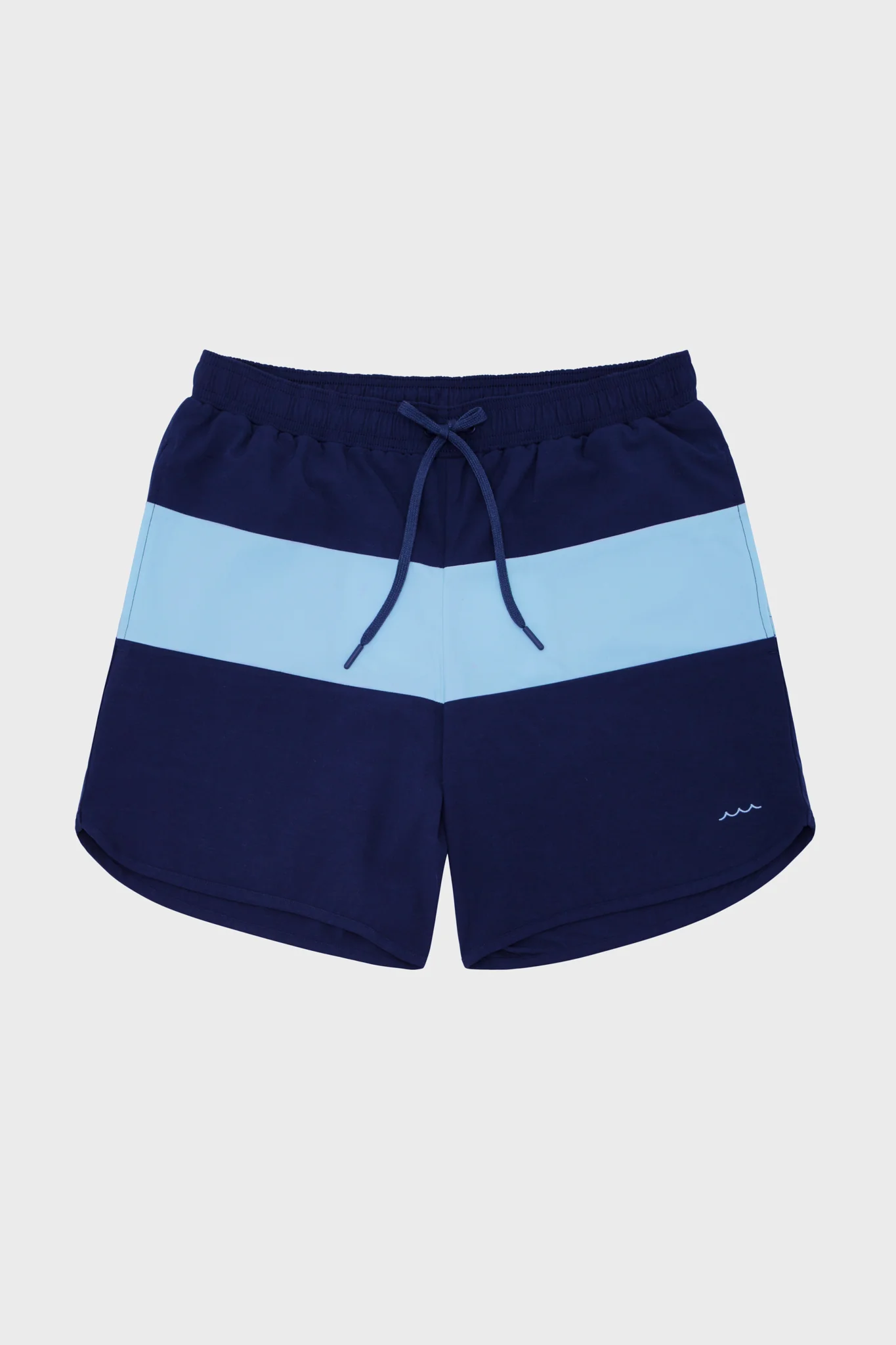 Men's Navy Stripe Boardie