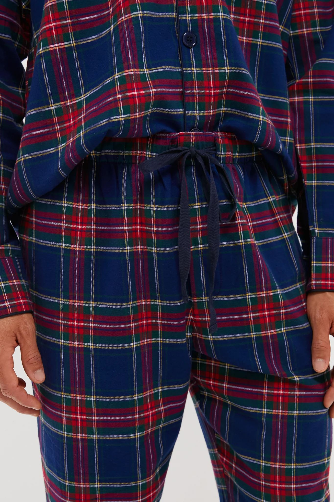 Mens Windsor Tartan Pajama Set - Image 2
