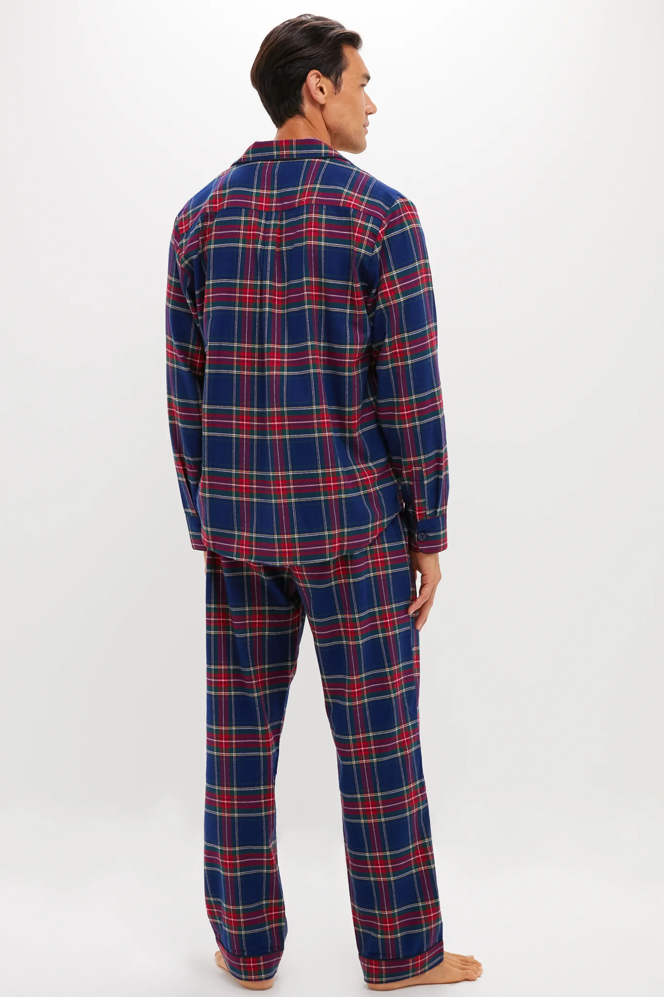 Mens Windsor Tartan Pajama Set - Image 5