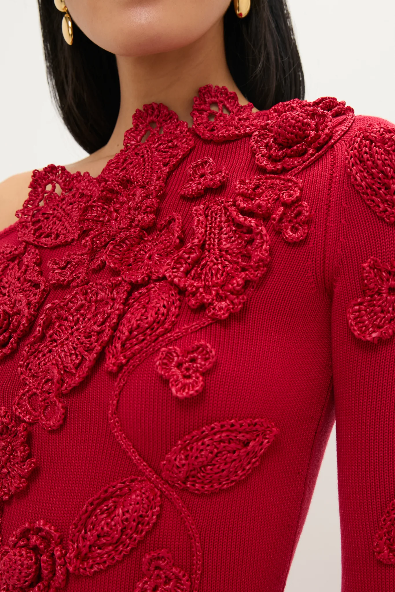 Merlot Kaela Knit Dress - Image 2